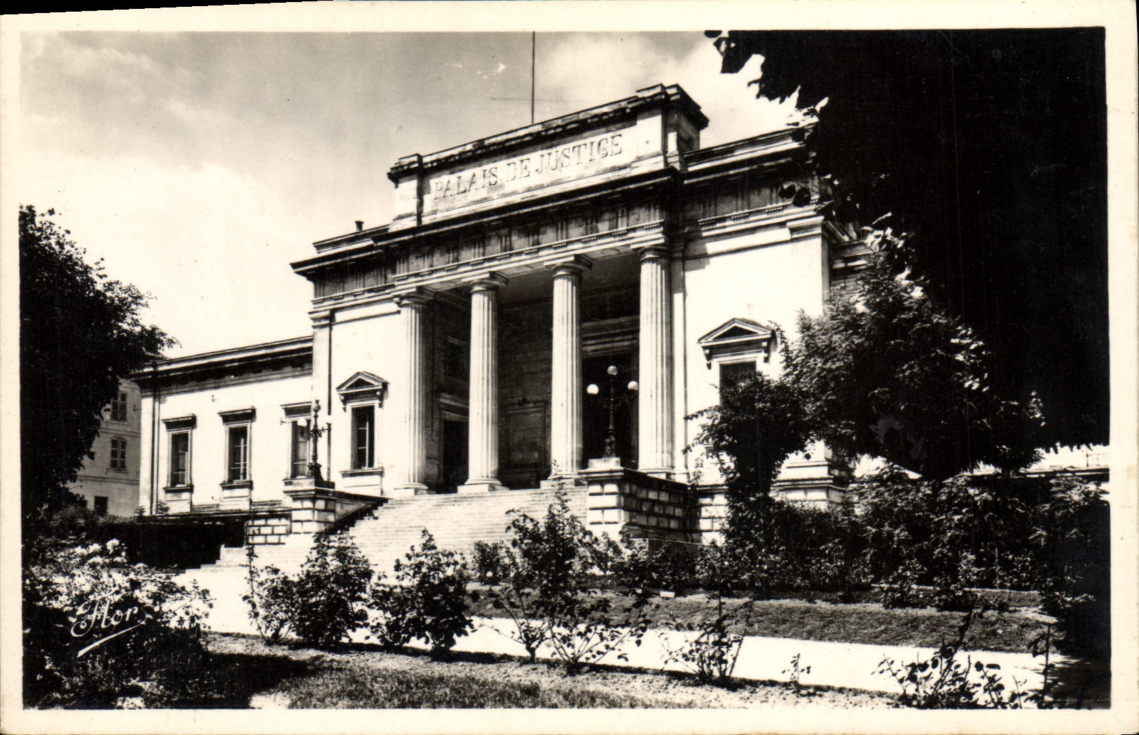 CPA Saintes Ch Mar Le Palais de Justice 