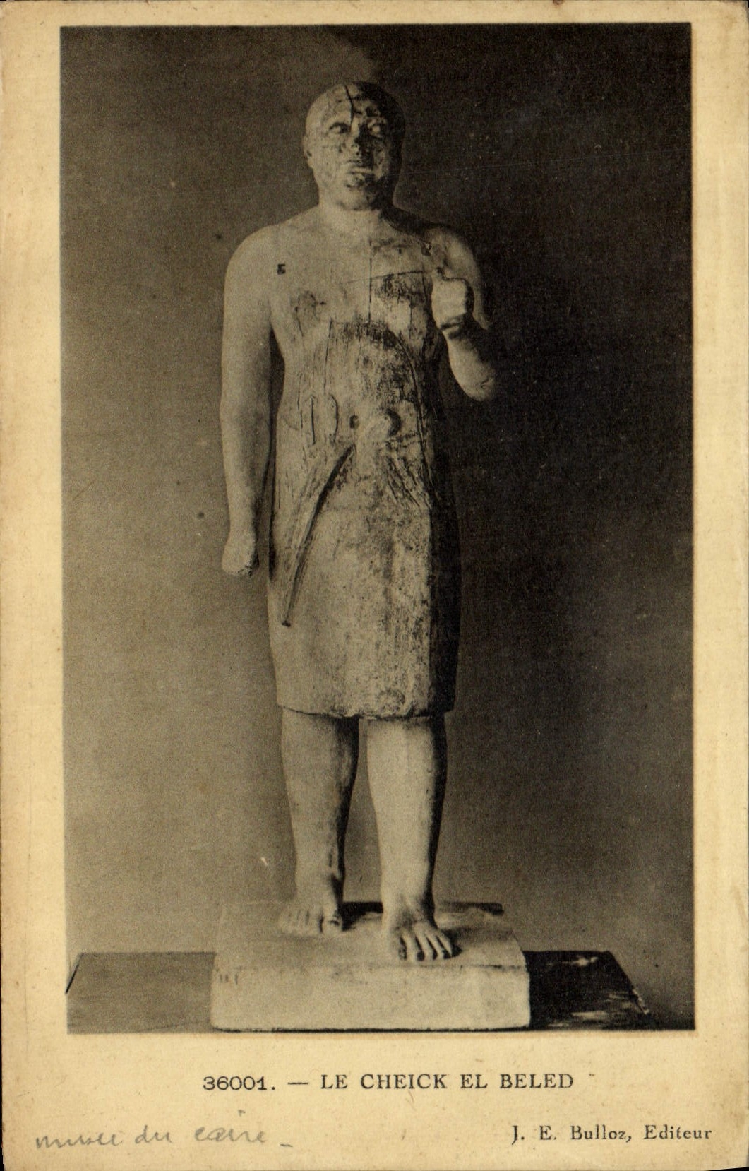 CPA Egypte Egypt LE CHEICK EL BELED