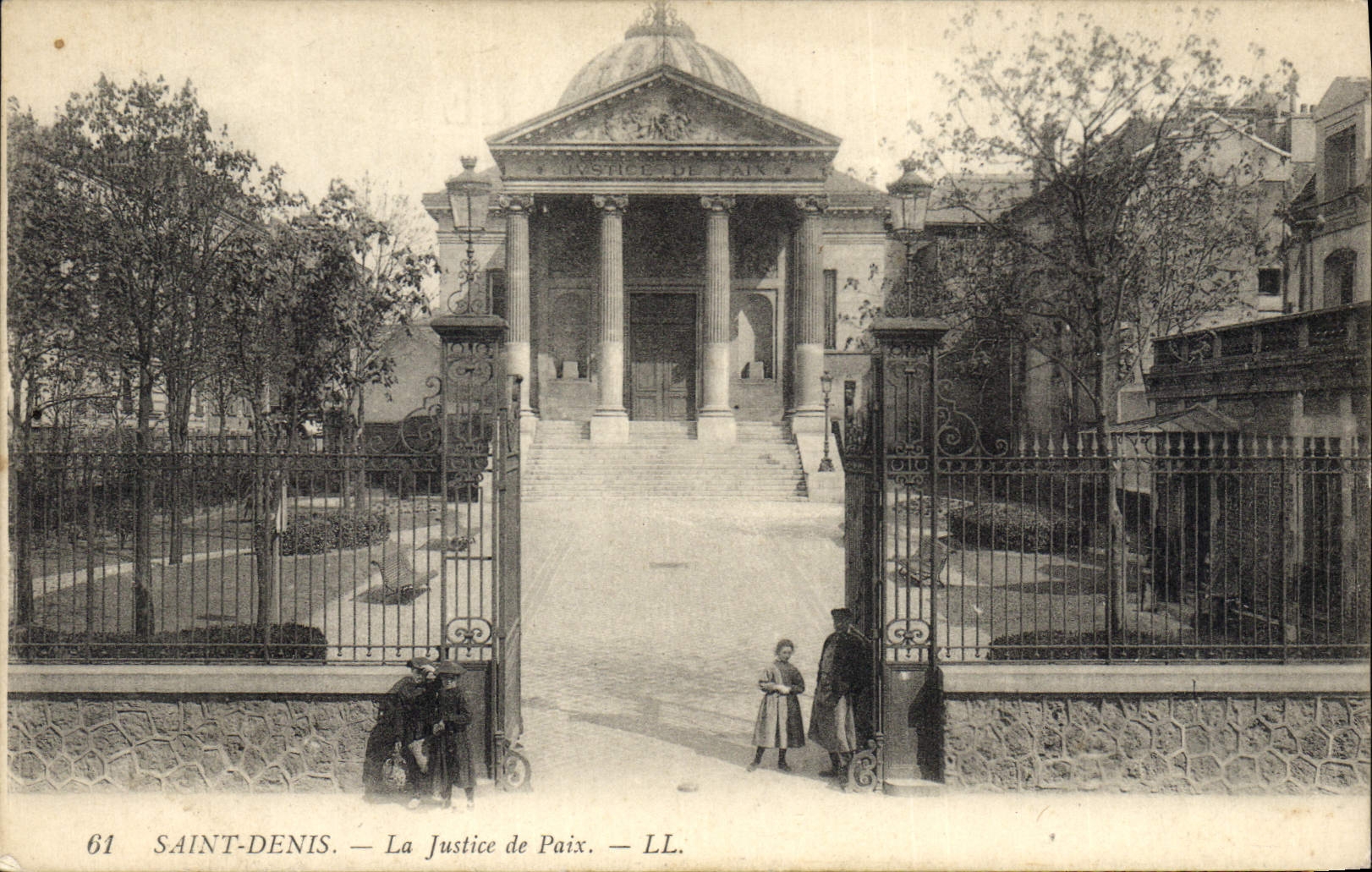 CPA SAINT-DENIS.-La justice de Paix