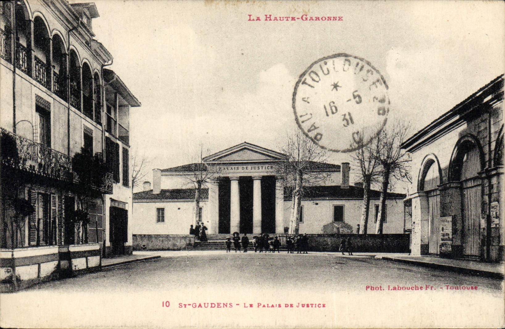 CPA St.GAUDENS-LE PALAIS DE JUSTICE