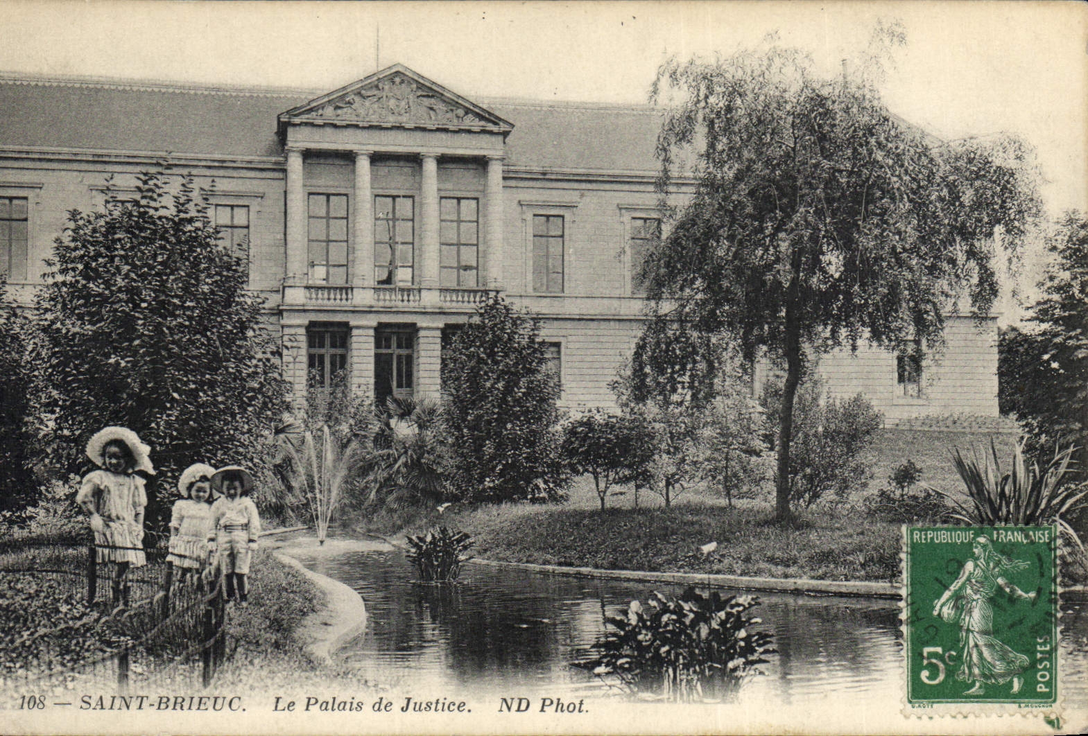 CPA SAINT-BRIEUC.Le Palais de Justice