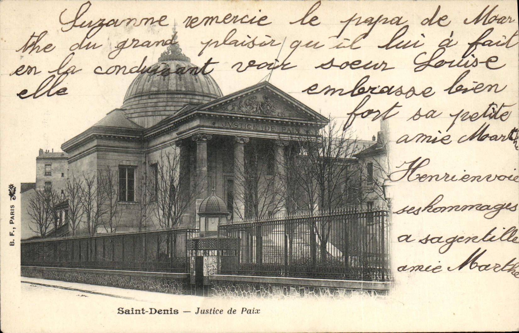 CPA Saint.Denis-Justice de Paix