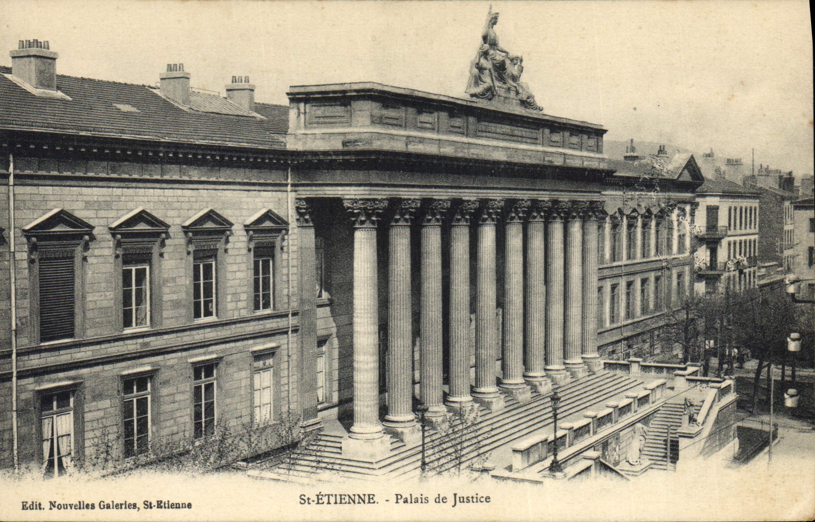 CPA st.ETIENNE- Palais de Justice