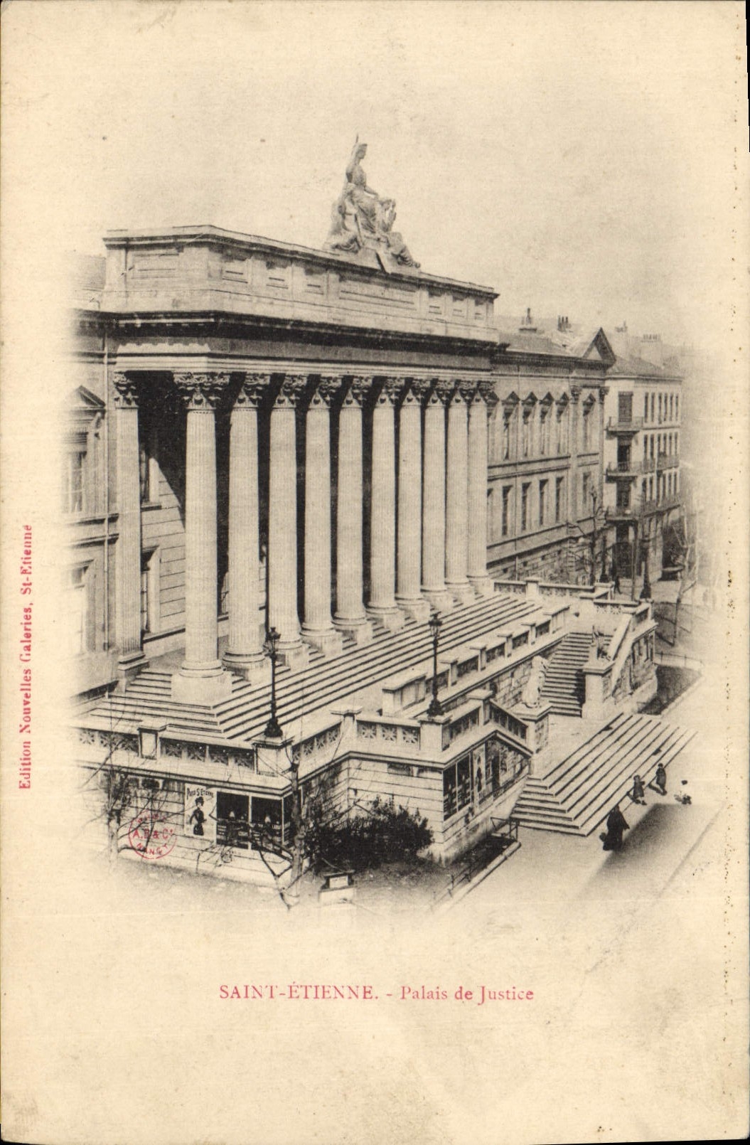 CPA SAINT-ETIENNE.- Palais de Justice
