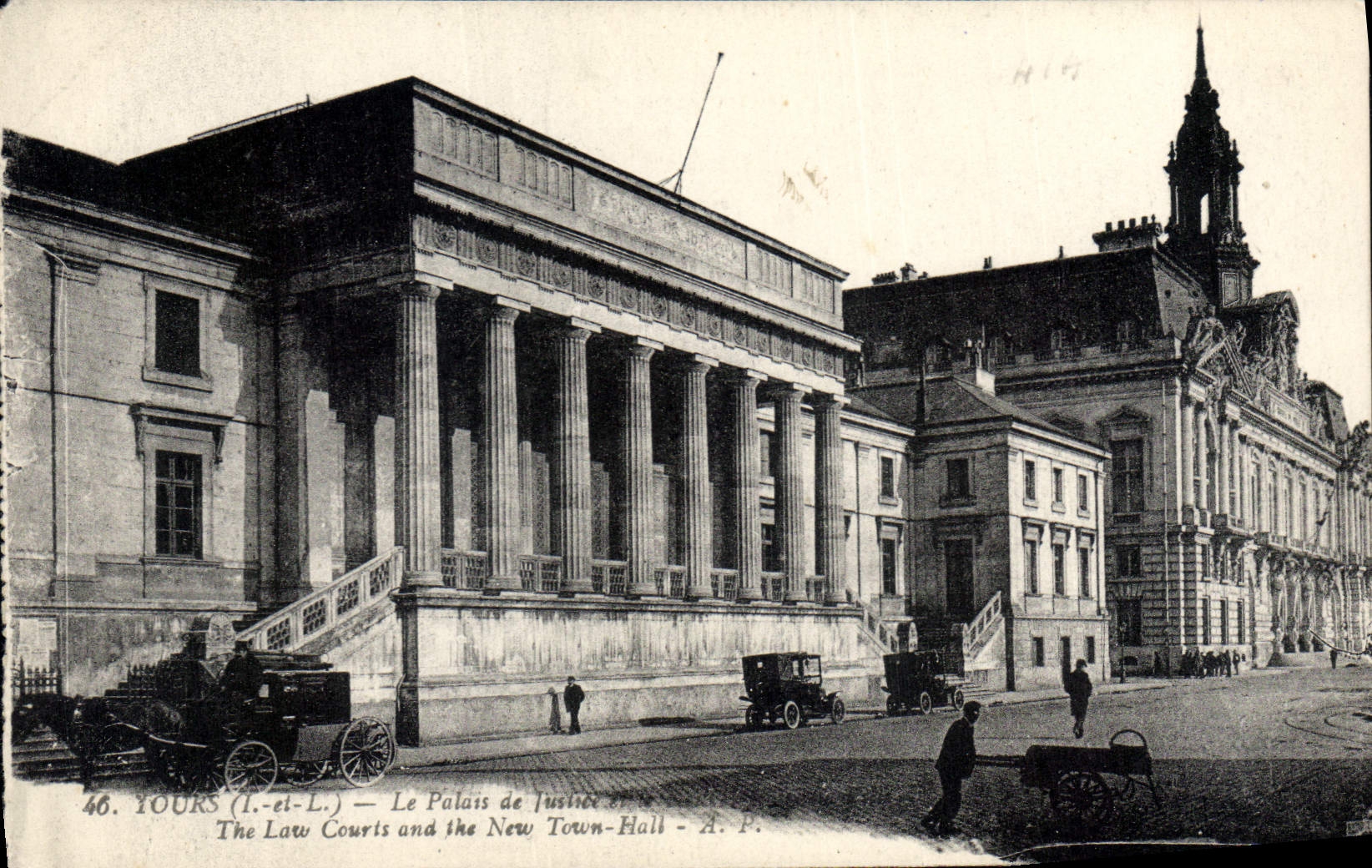 CPA TOURS-Le Palais de Justice