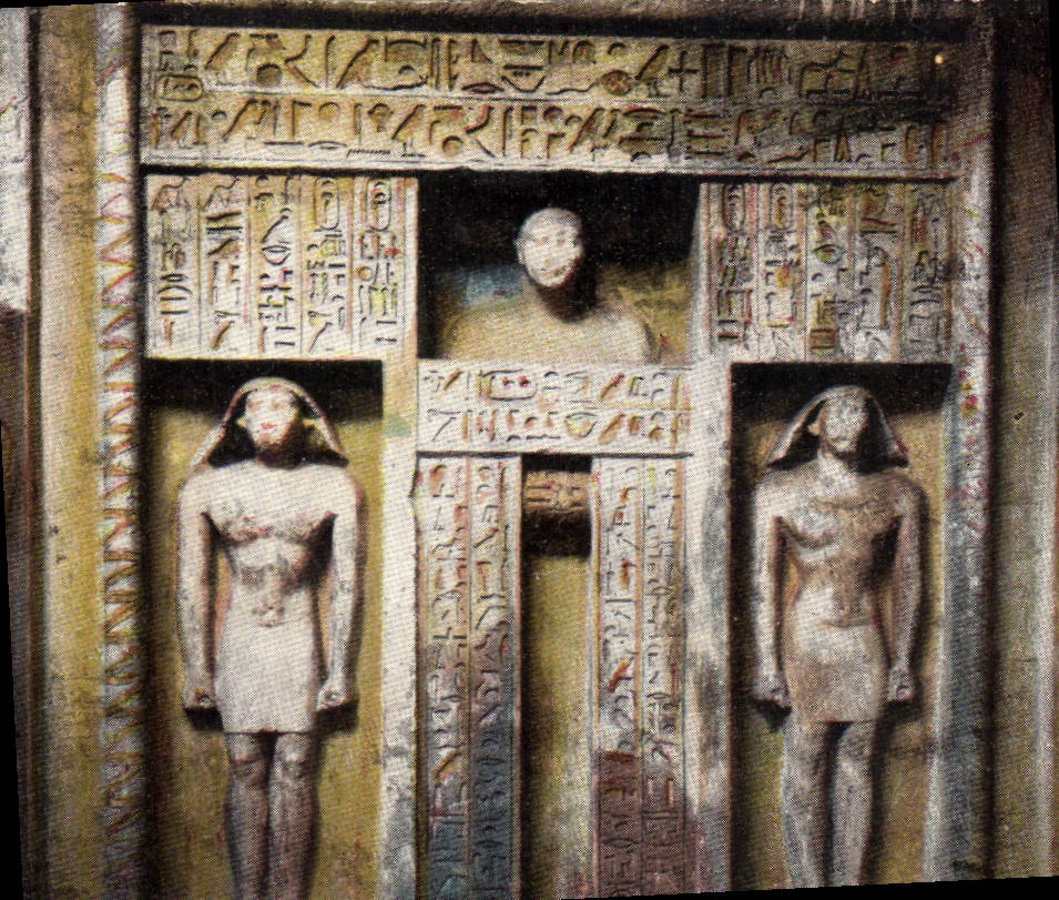 CPA Egypte Egypt EGYPTE.- Sakkara.- Temple de César