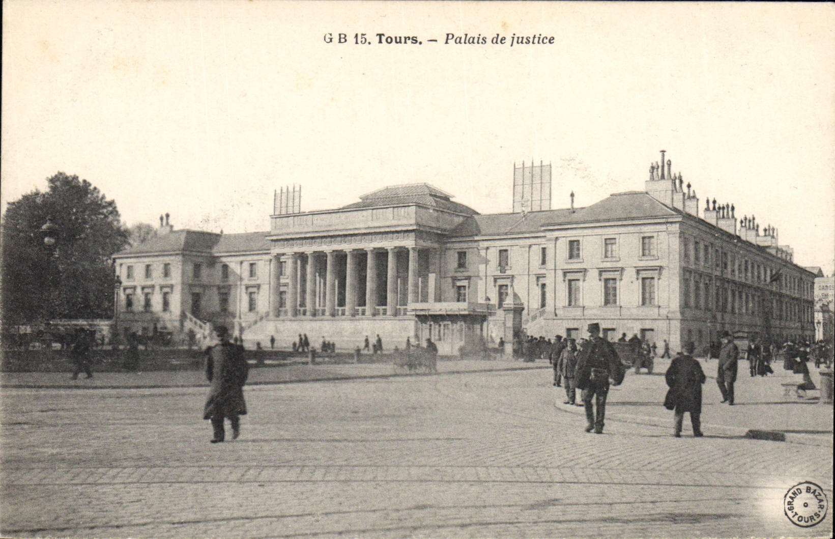 CPA Tours.- Palais de Justice