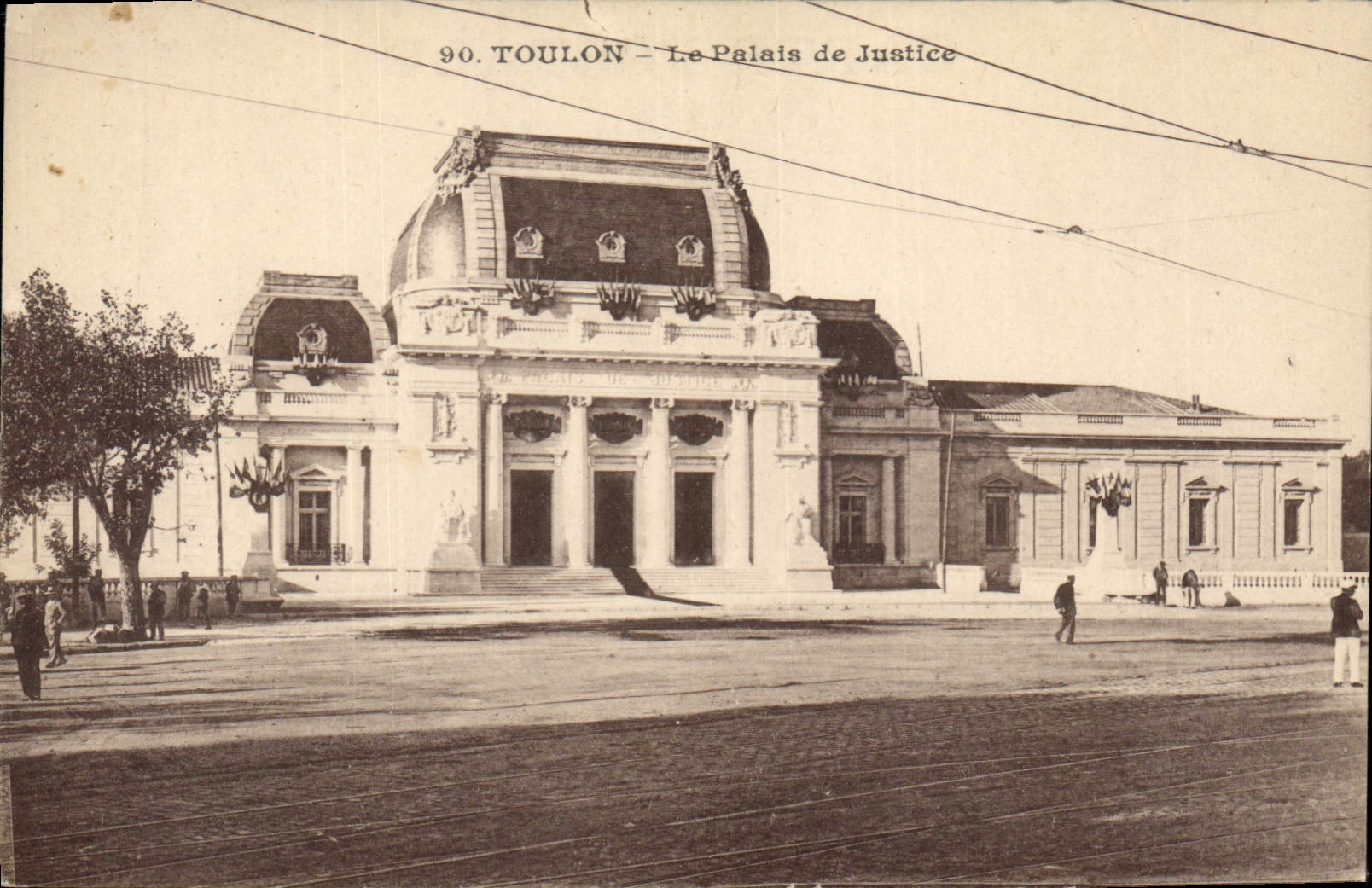 CPA TOULON - Le Palais de Justice
