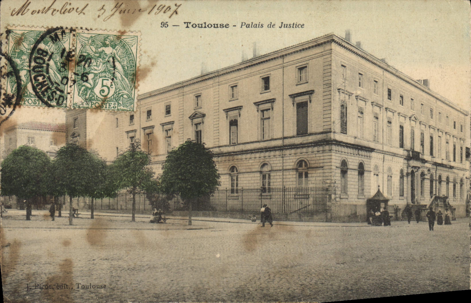 CPA Toulouse - Palais de Justice 