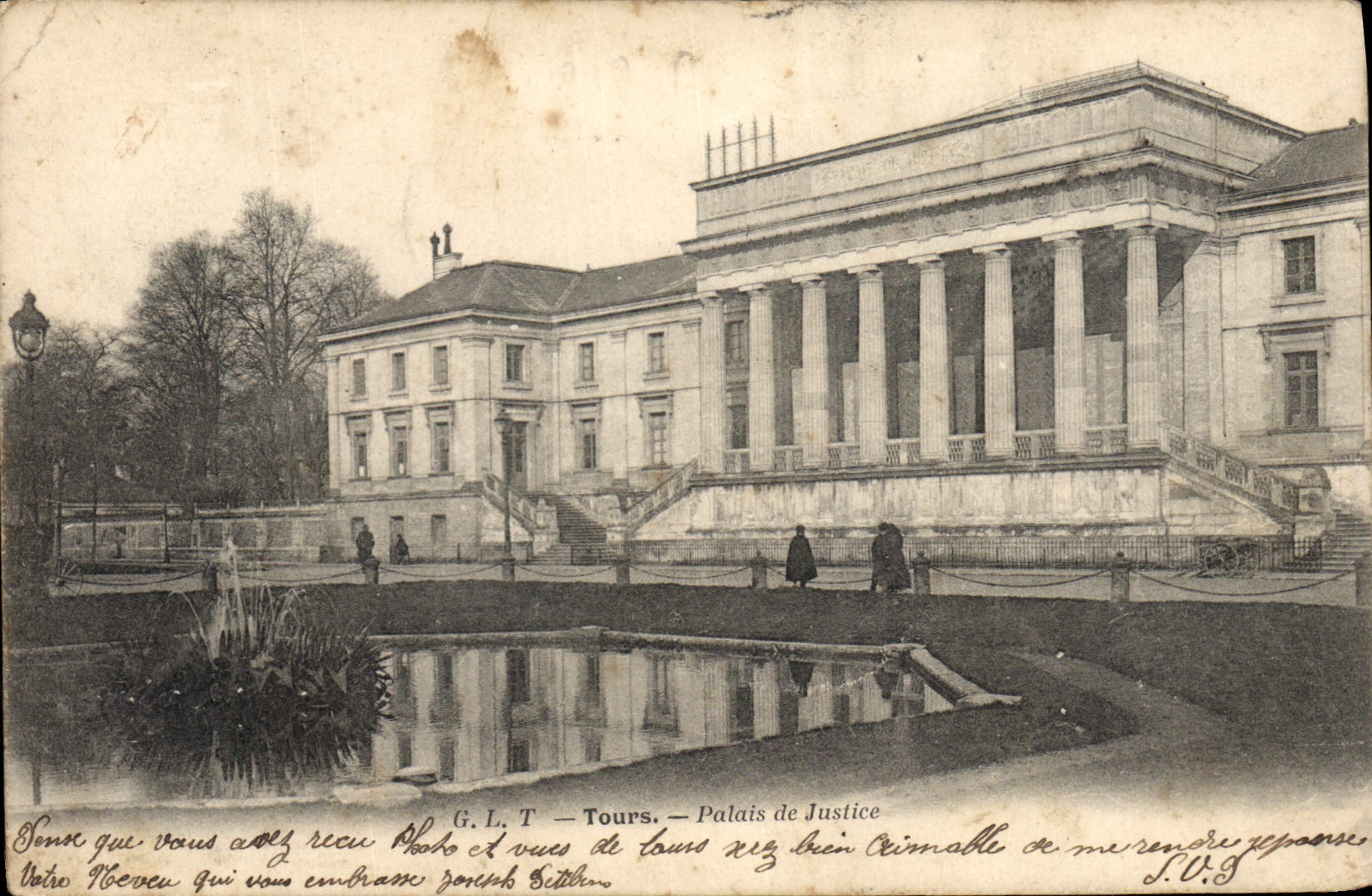 CPA Tours.- Palais de Justice
