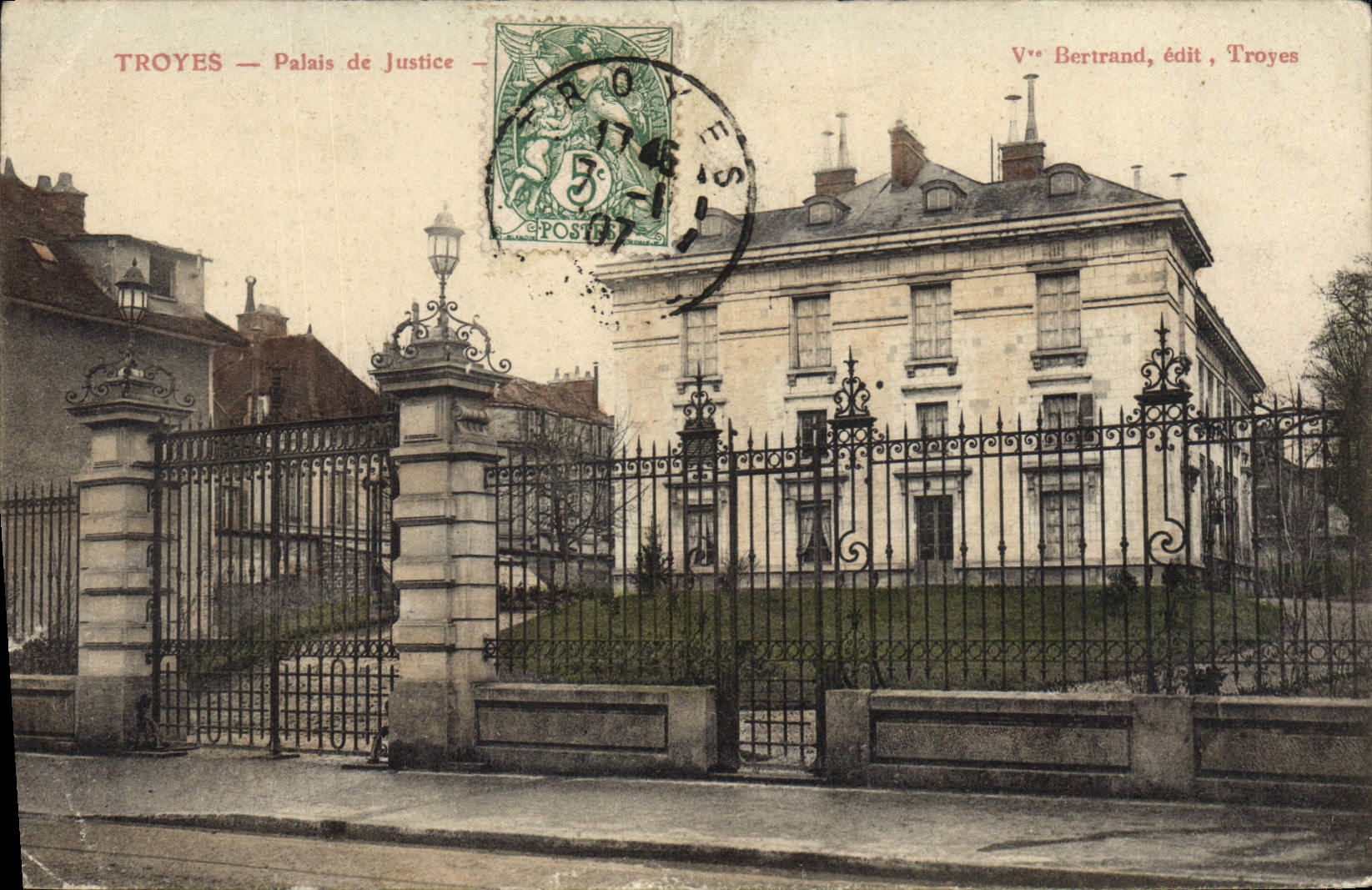 CPA TROYES - Palais de Justice