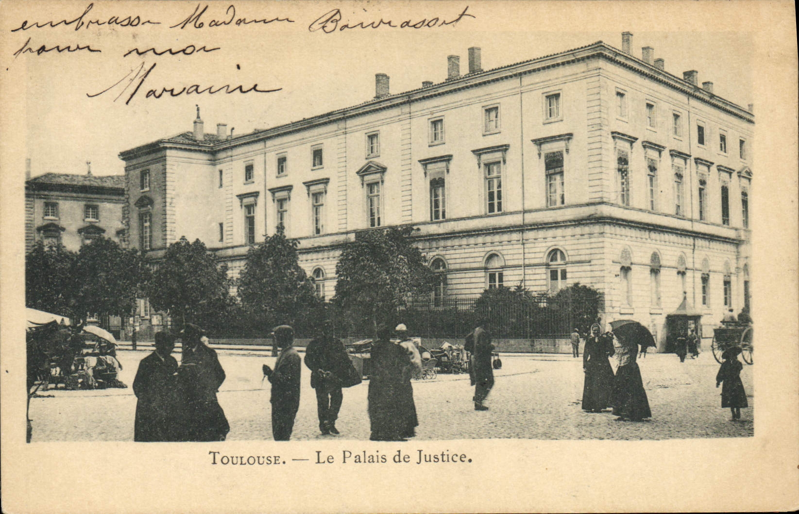 CPA TOULOUSE.- Le Palais de Justice 