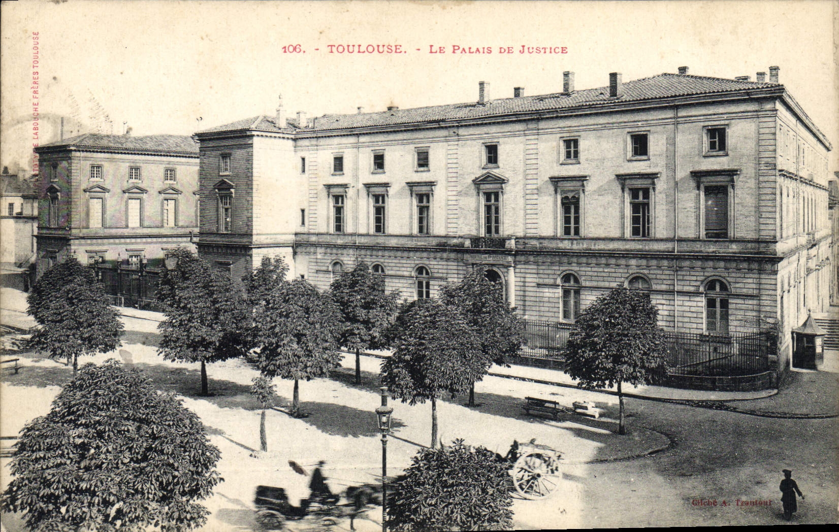 CPA TOULOUSE.- Le Palais de Justice