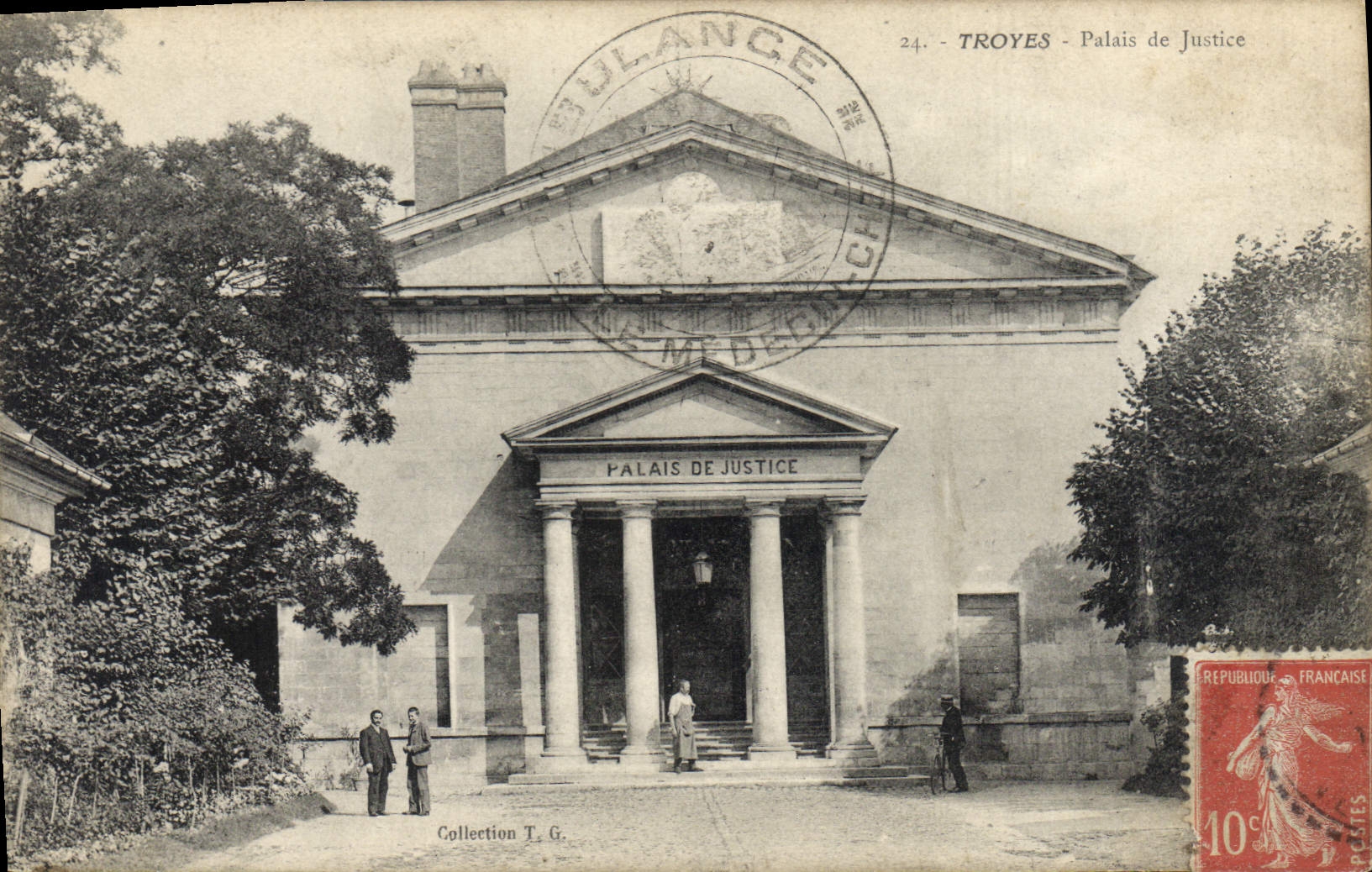 CPA TROYES Palais de Justice