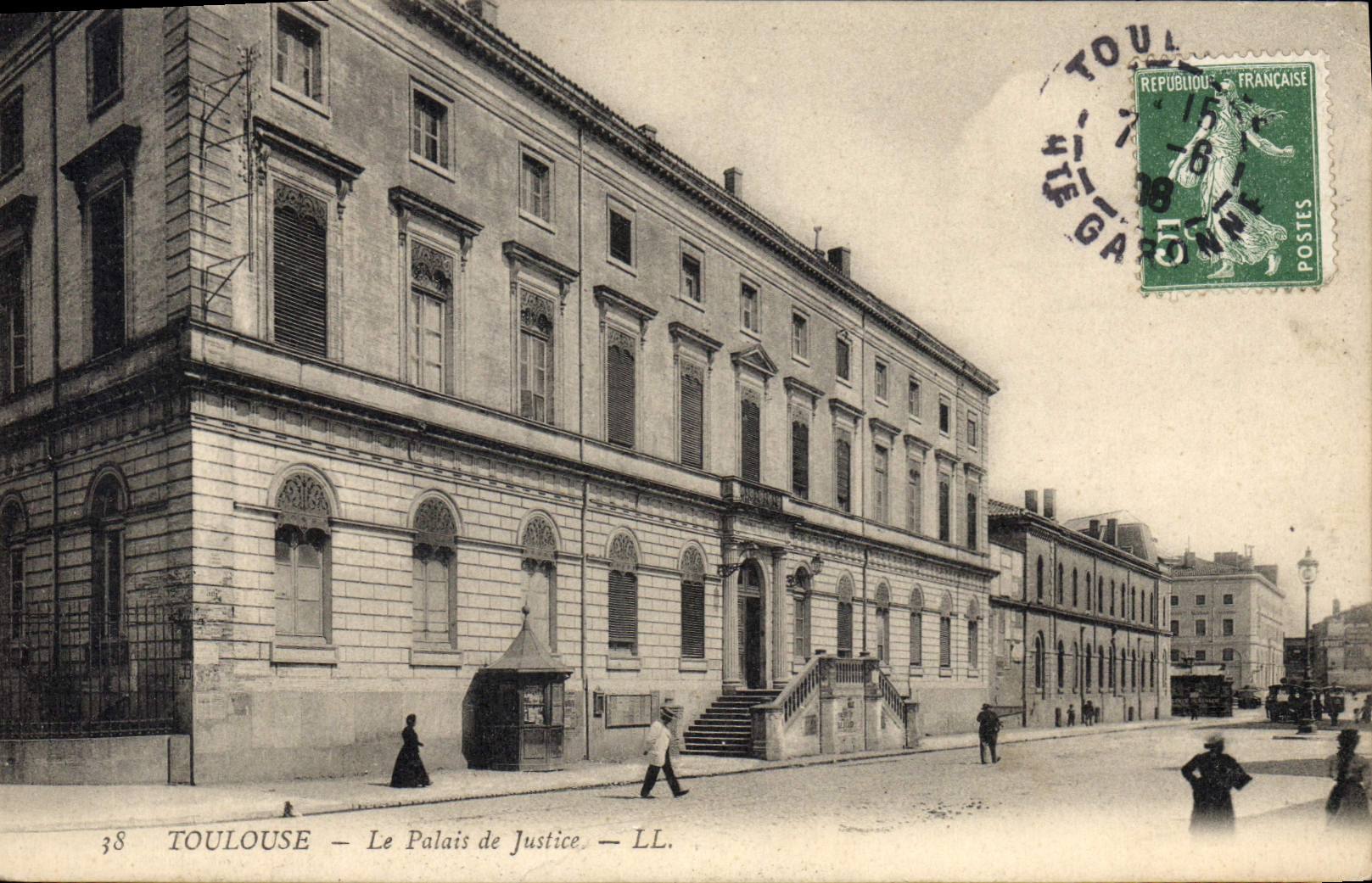 CPA TOULOUSE.- Le Palais de Justice