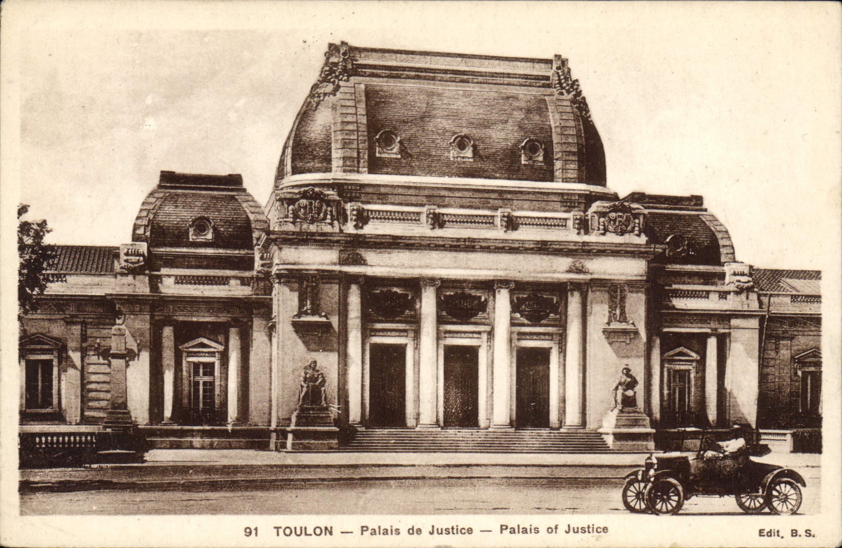 CPA TOULON Le Palais de Justice