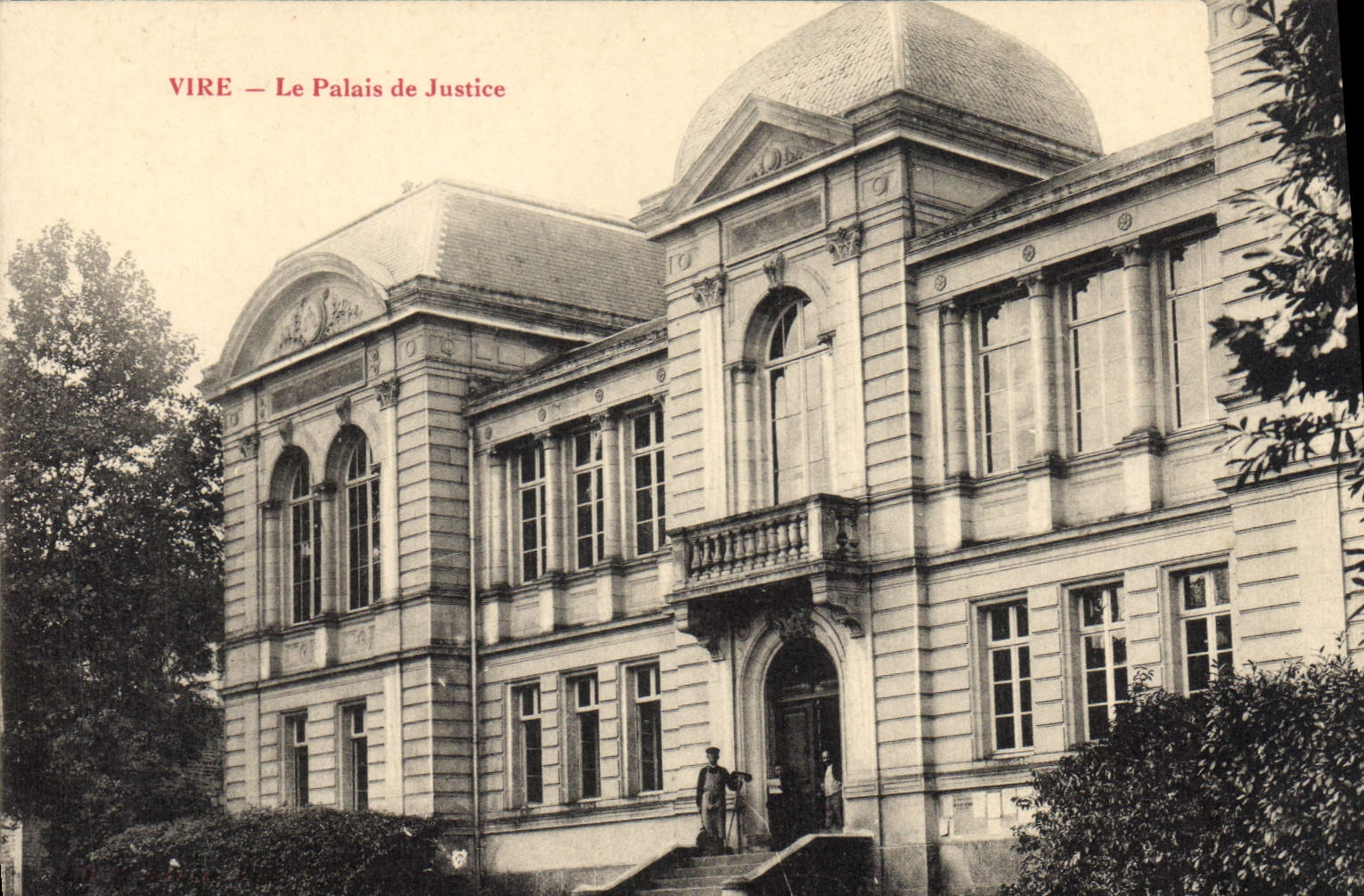 CPA VIRE Le Palais de Justice 