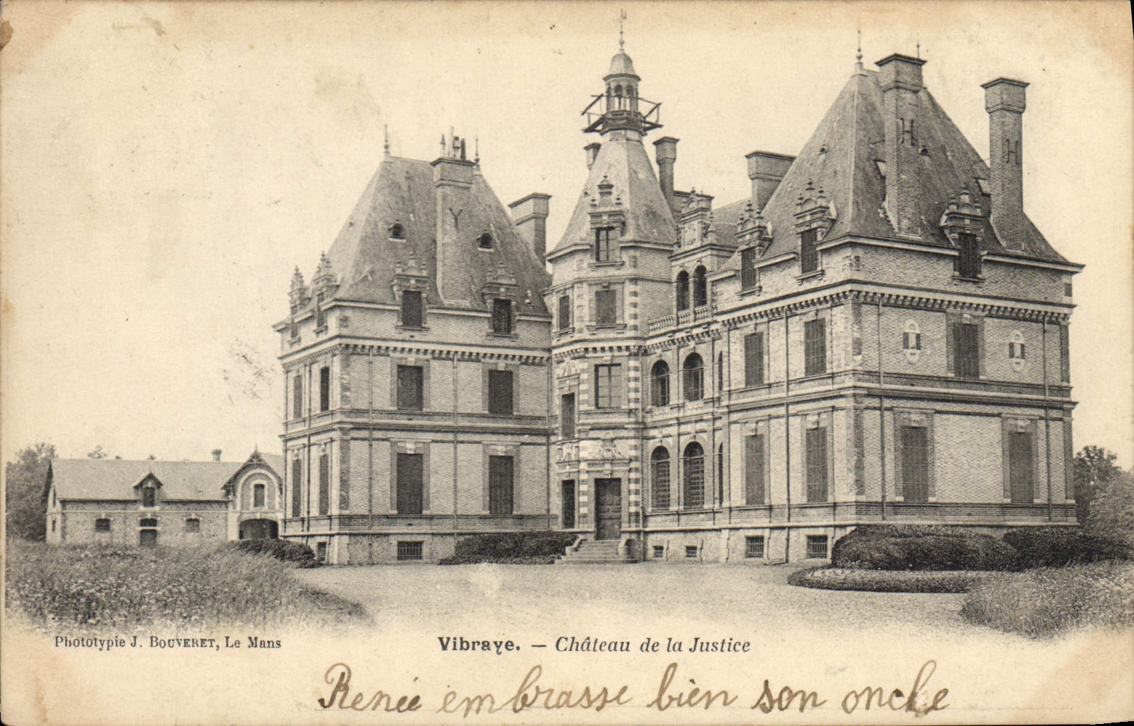 CPA Vibraye Château de la Justice