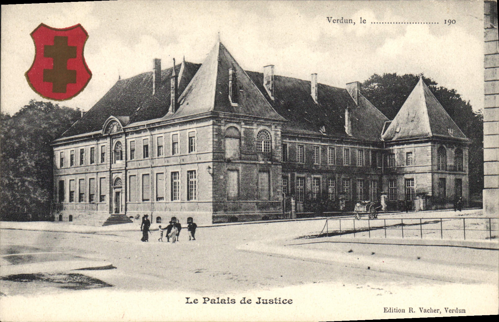 CPA Le Palais de Justice Verdun
