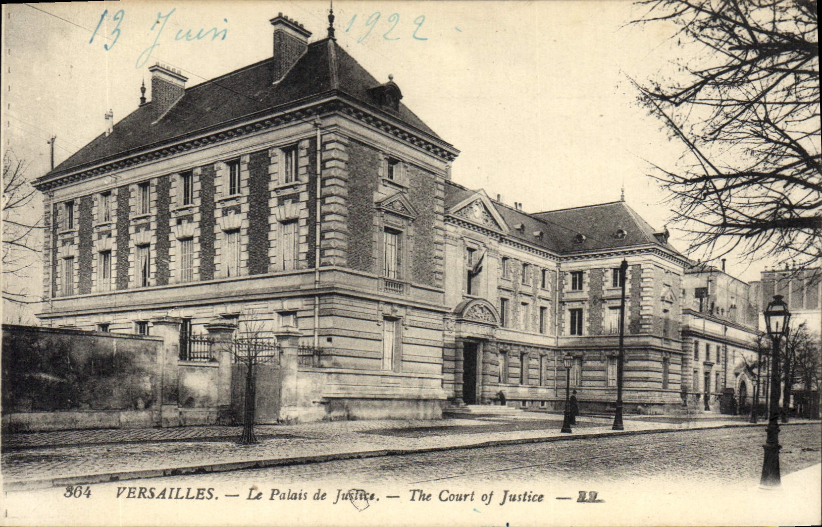 CPA VERSAILLES Le Palais de Justice 