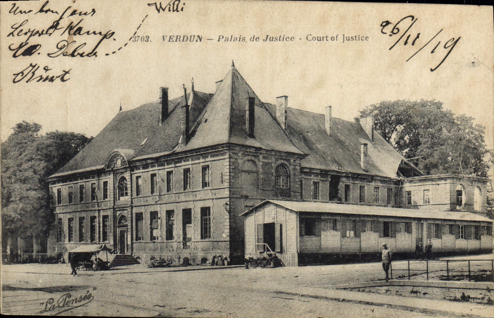 CPA VERDUN Palais de Justice 