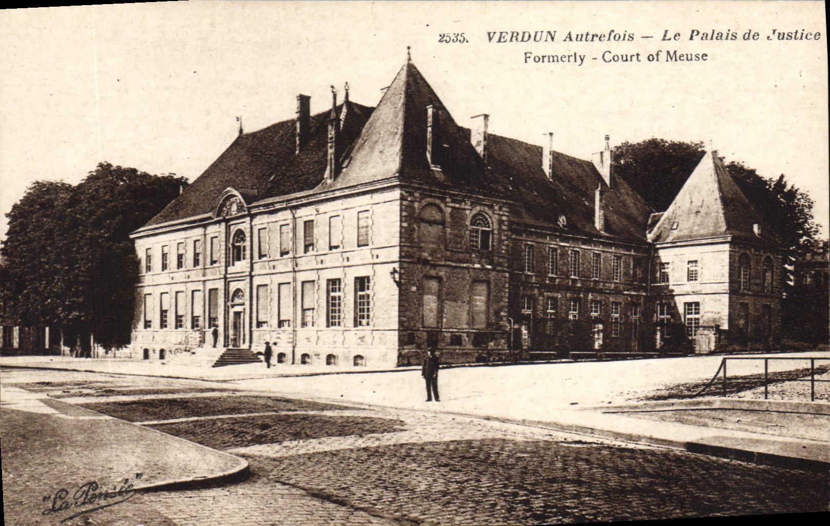CPA VERDUN Autrefois Le Palais de Justice 