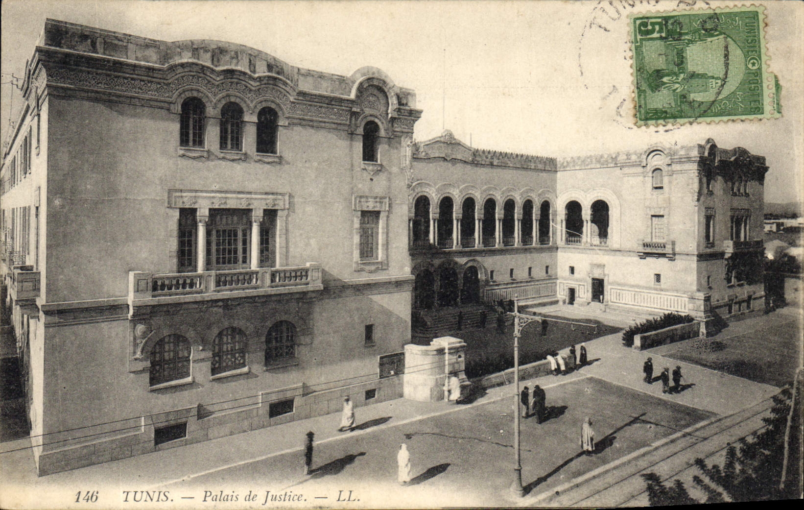 CPA TUNIS Palais de Justice 
