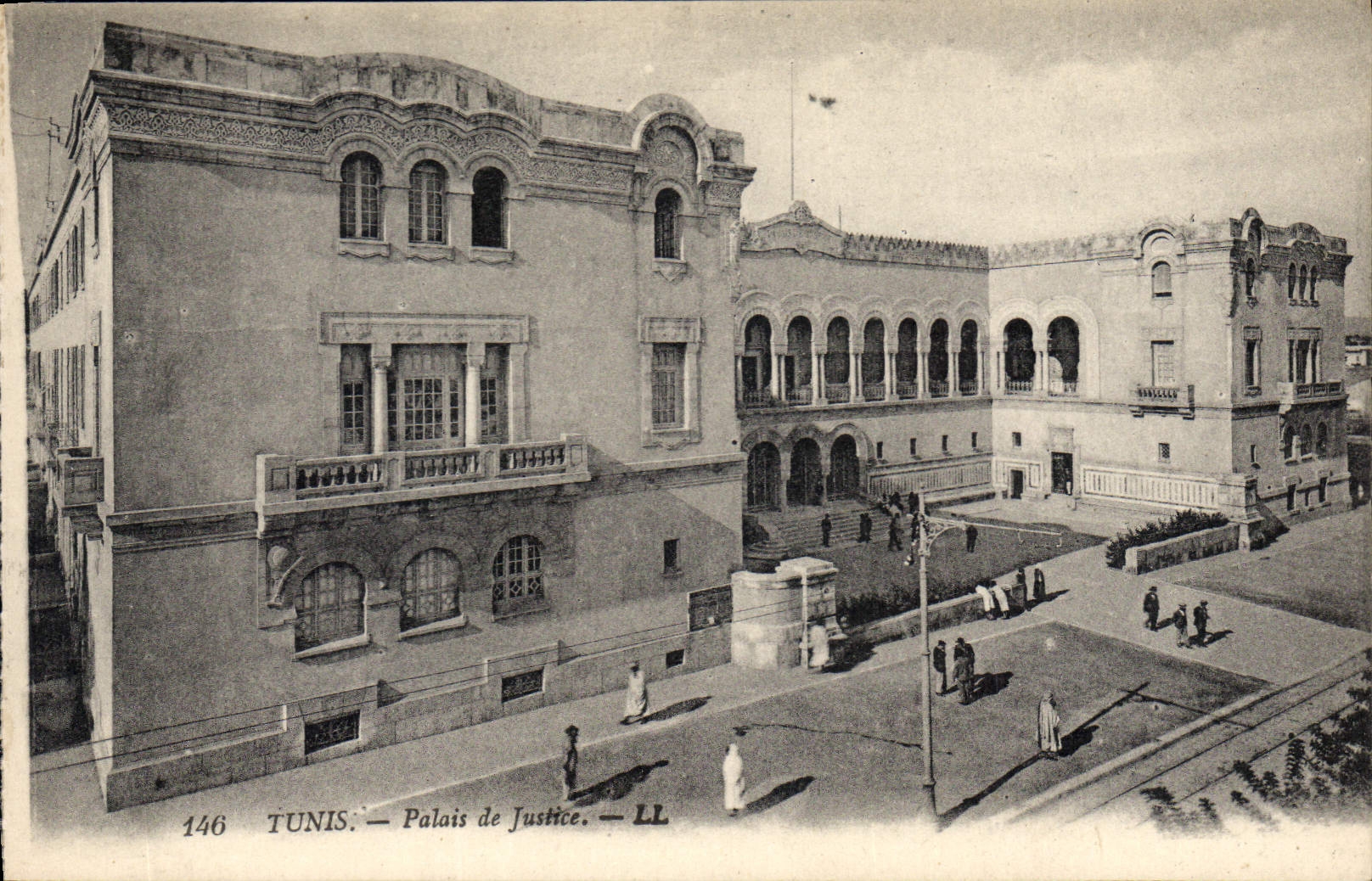 CPA TUNIS Palais de Justice 