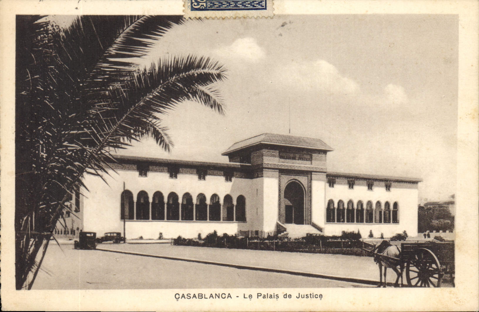 CPA CASABLANCA Le Palais de Justice Maroc