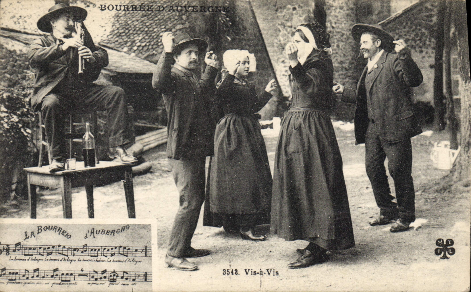 CPA Folklore Vis-à-vis 