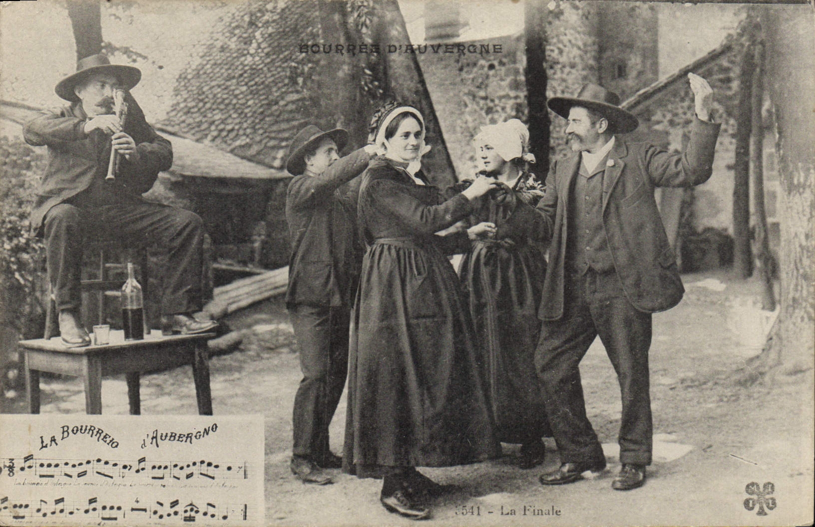 CPA Folklore La Finale 