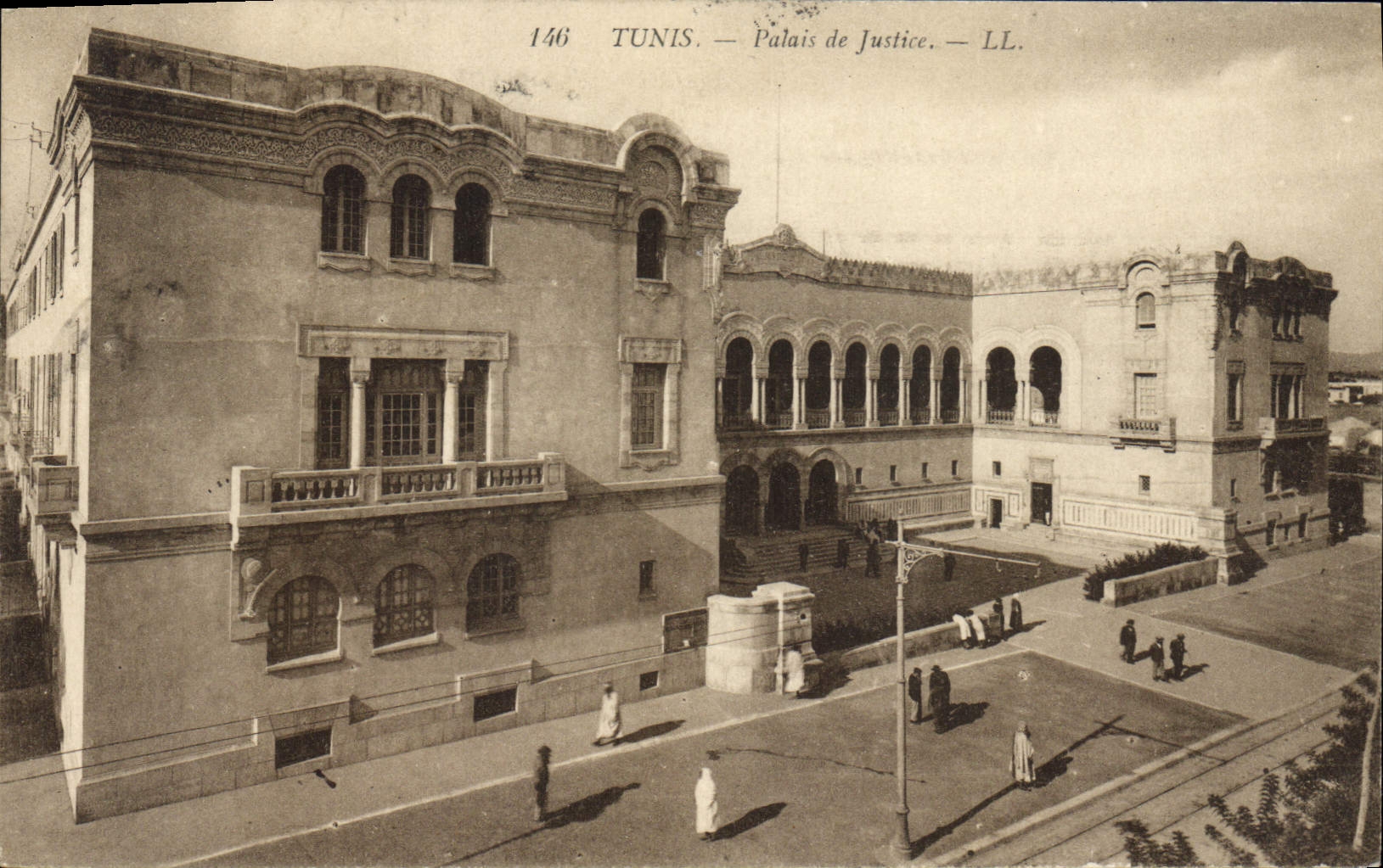 CPA Tunis Palais de Justice 