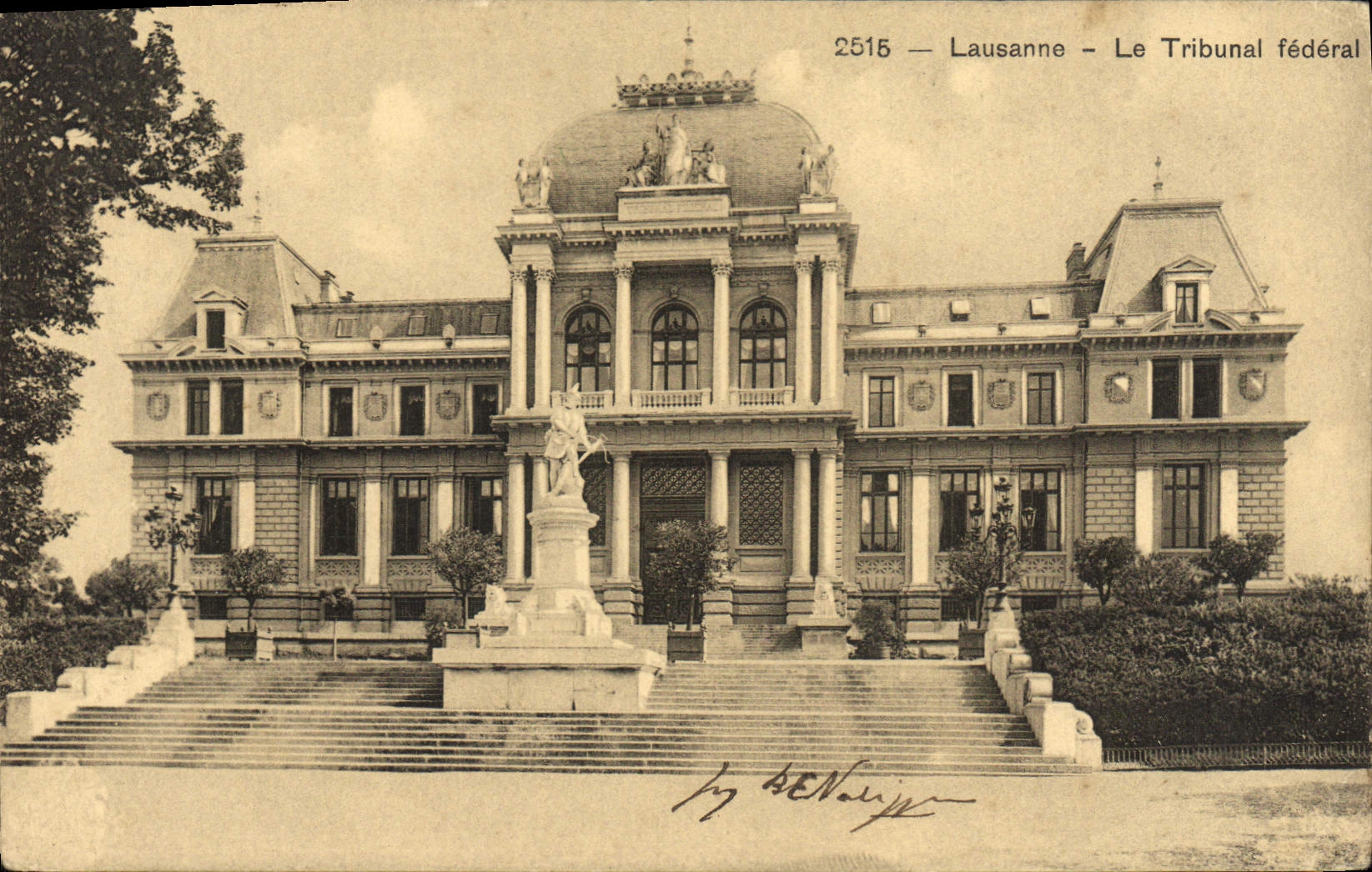 CPA Lausanne Le Tribunal federal 