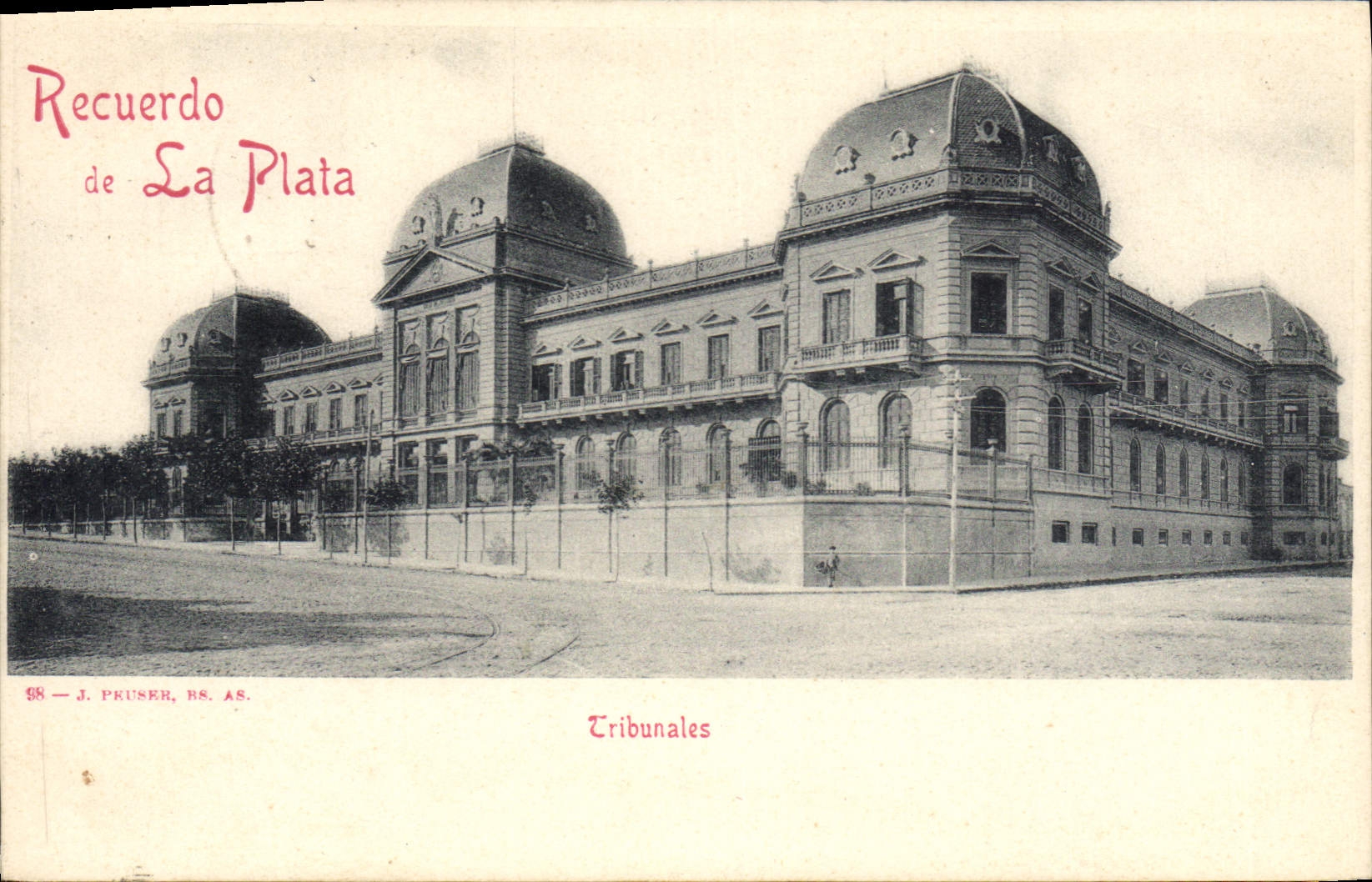 CPA Tribunales Recuerdo de La Plata Argentine Argentina