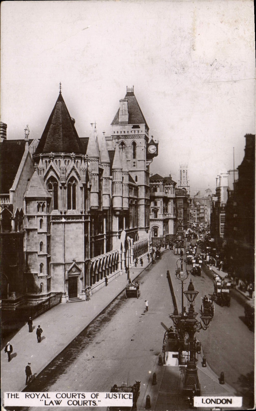 CPA London The Royal Courts of Justice Law Courts 