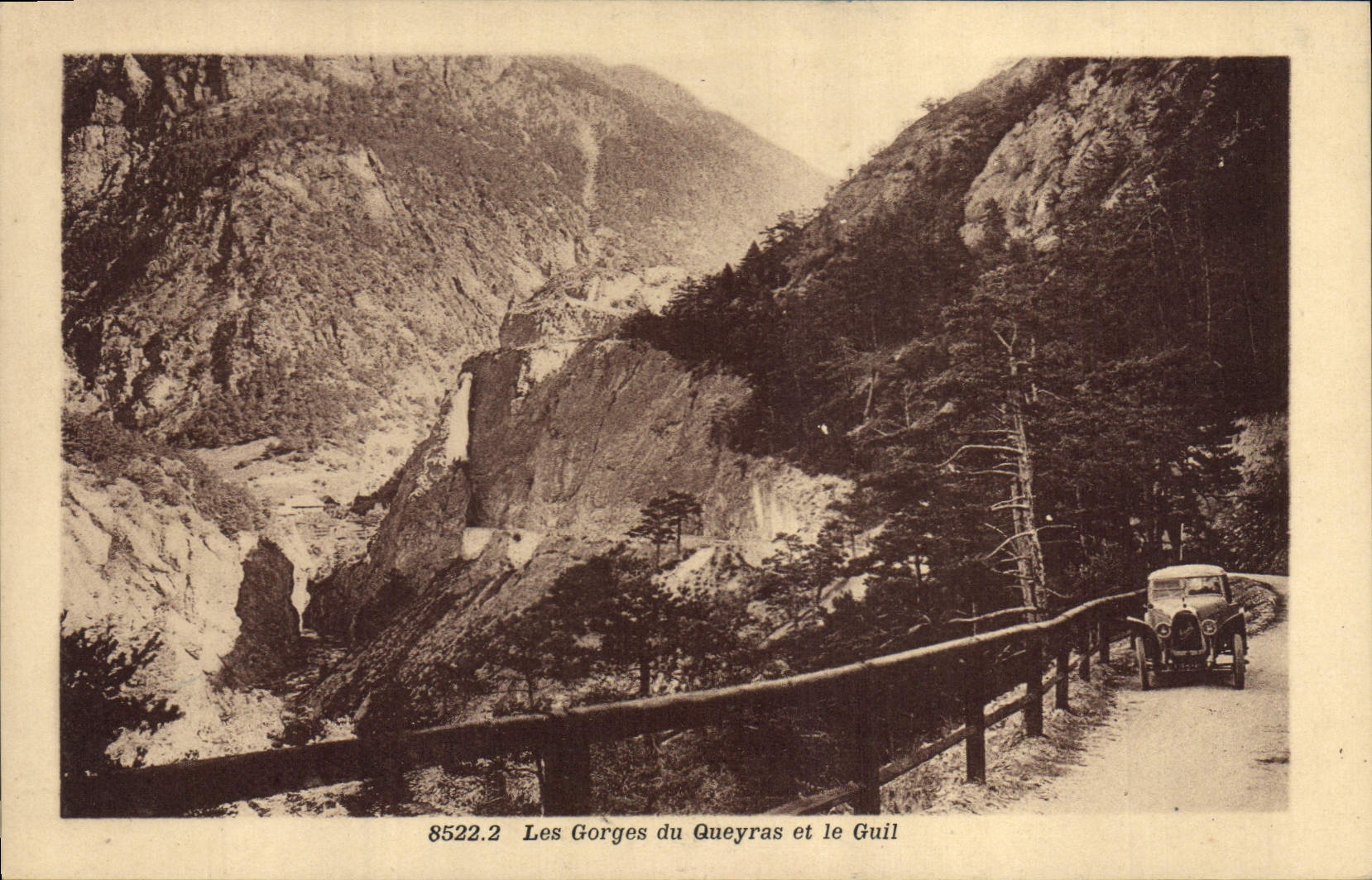 CPA Les Gorges du Queyras et le Guil