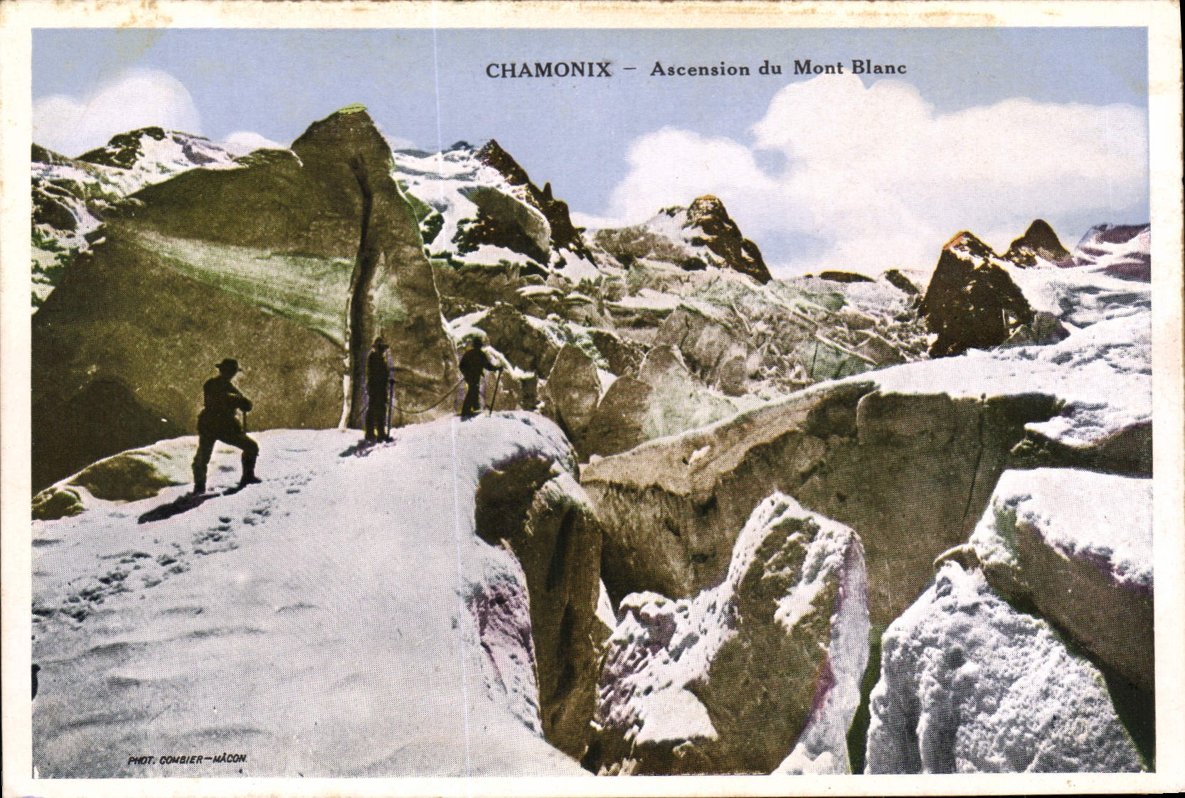 CPA Chamonix Ascension du Mont Blanc 