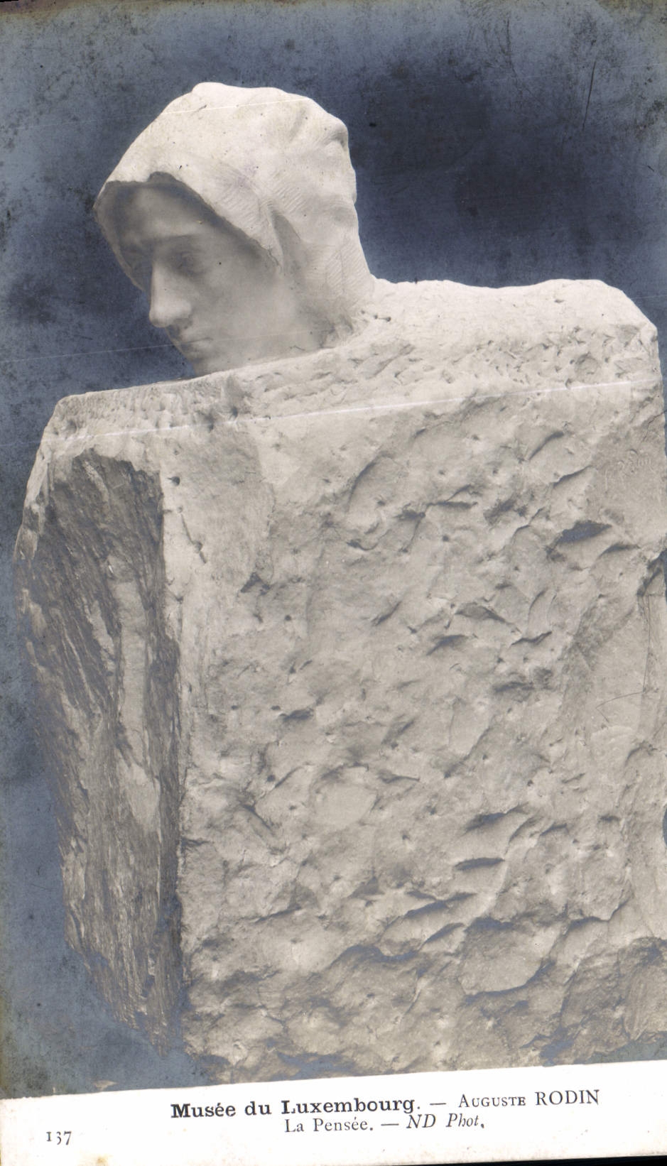 CPA Musee du Luxembourg Auguste Rodin La Pensee