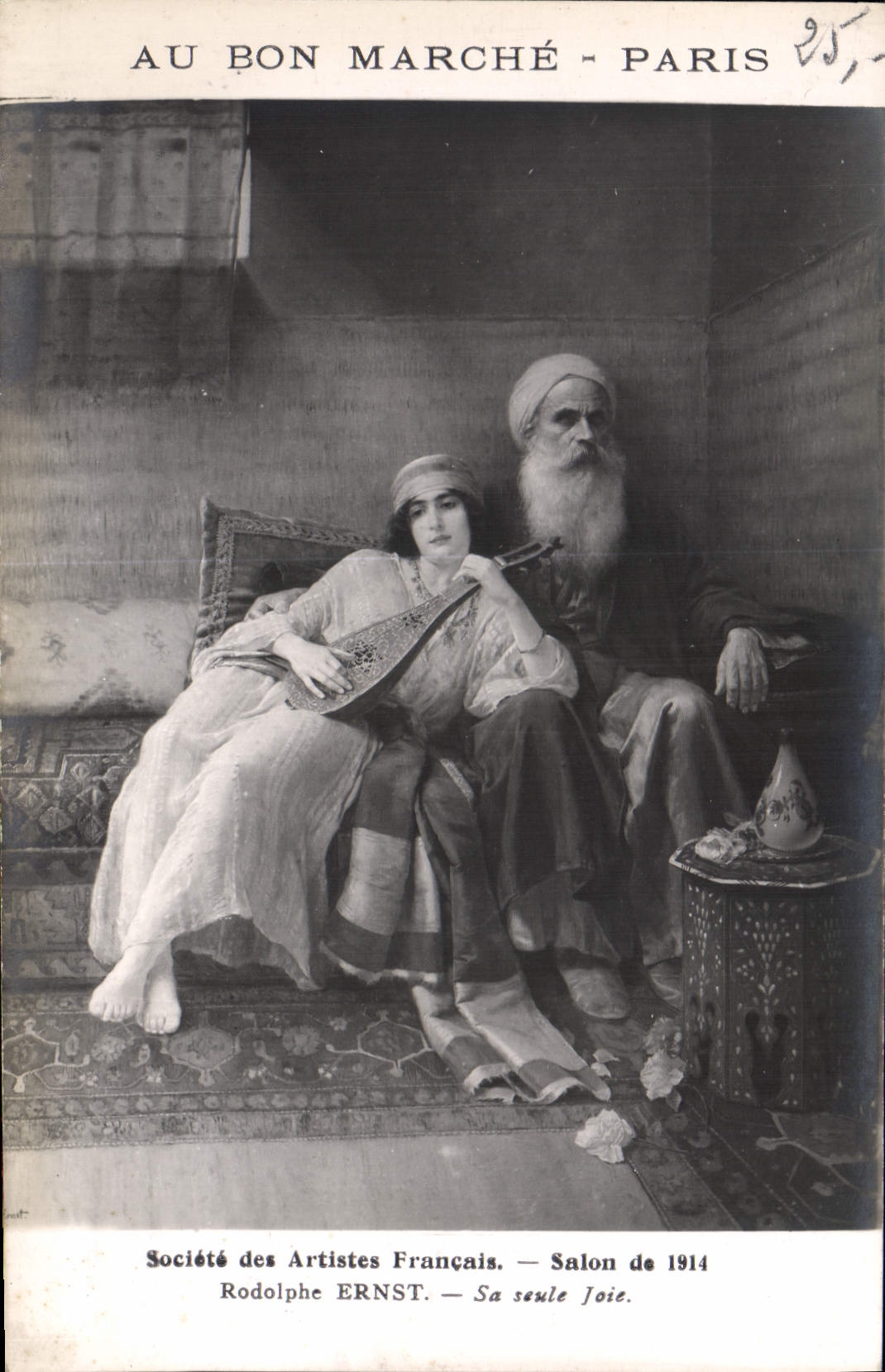 CPA Au  Bon Marche Paris Societe des Artistes Francais Salon de 1914 