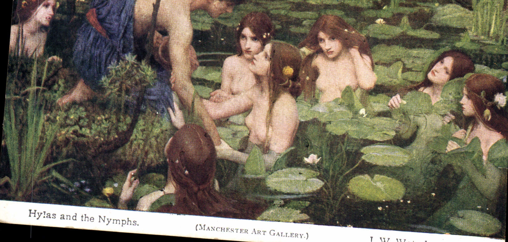 CPA Hylas and the Nymphs Manchester Art Gallery Waterhouse 