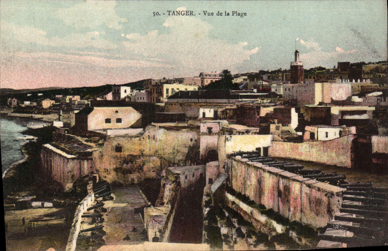 CPA Tanger Vue de la Plague 