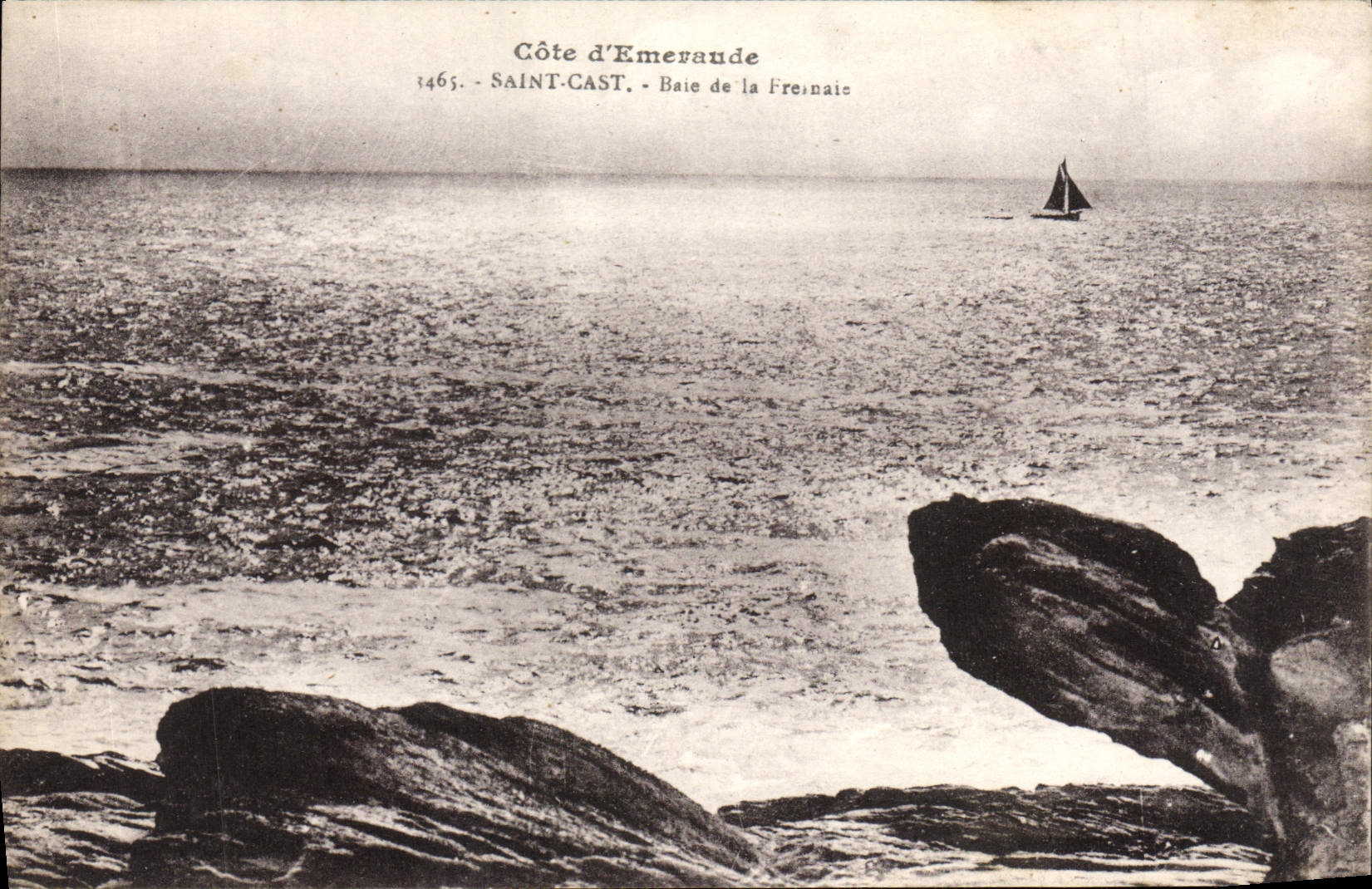 CPA Cote d' Emeraude Saint Cast Baie de la Freinaie 