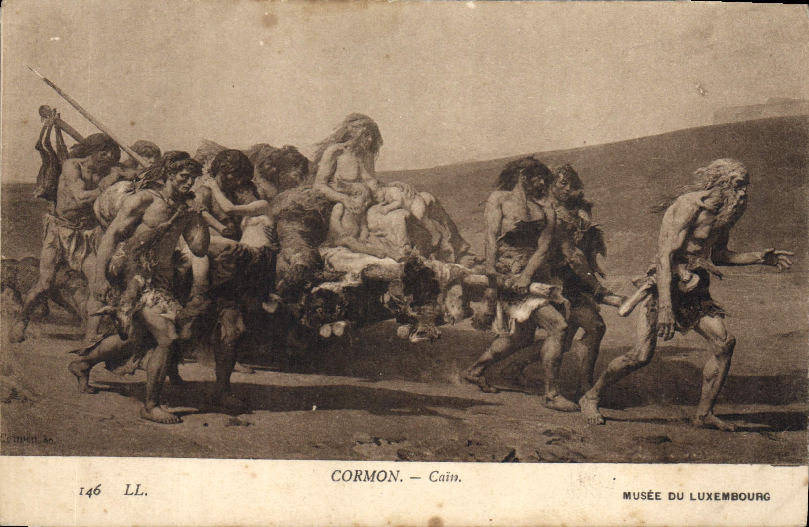 CPA Cormon Cain Musee du Luxembourg 