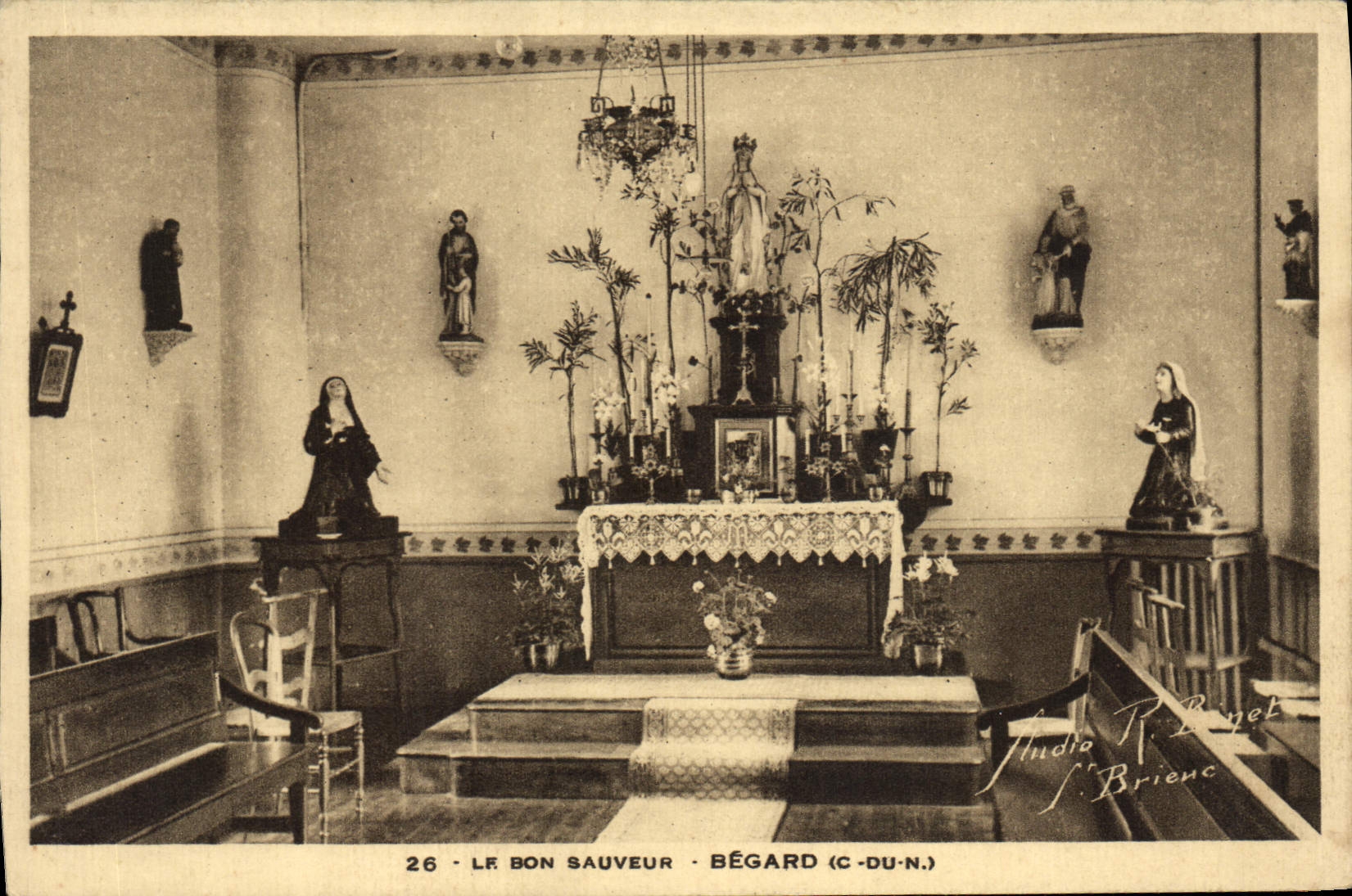 CPA Le Bon Sauveur Begard 