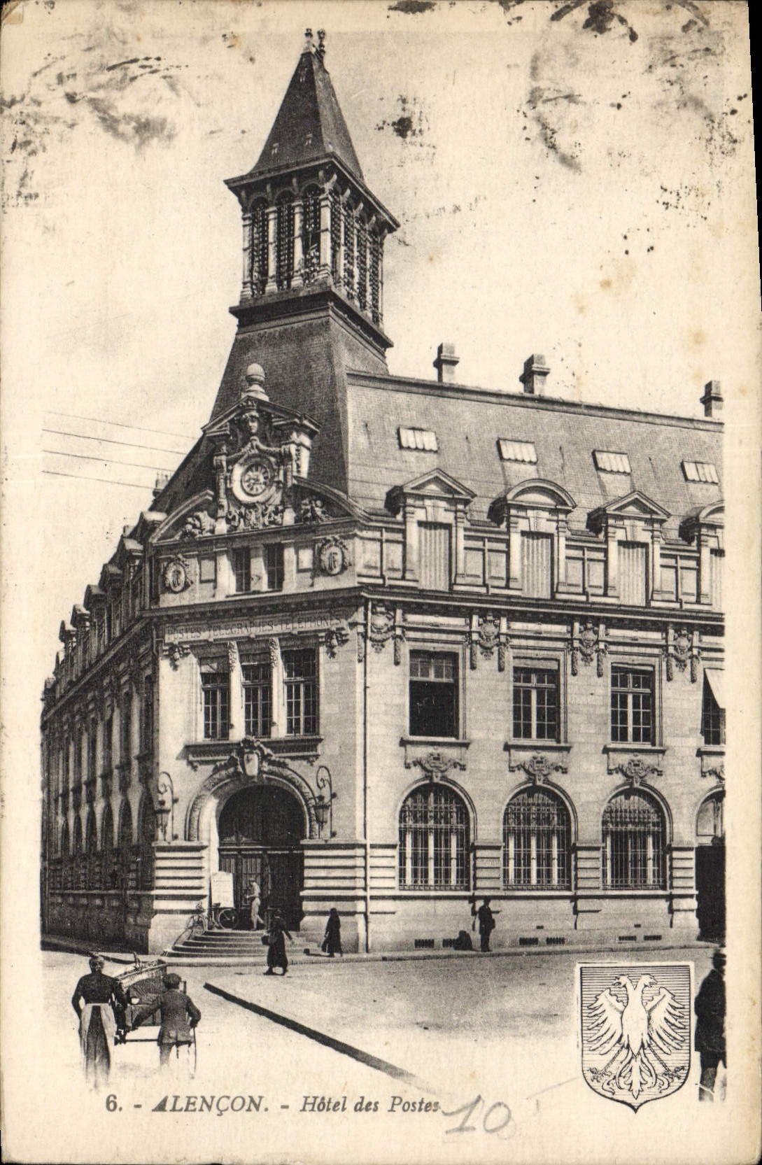 CPA Alencon Hotel des Postes