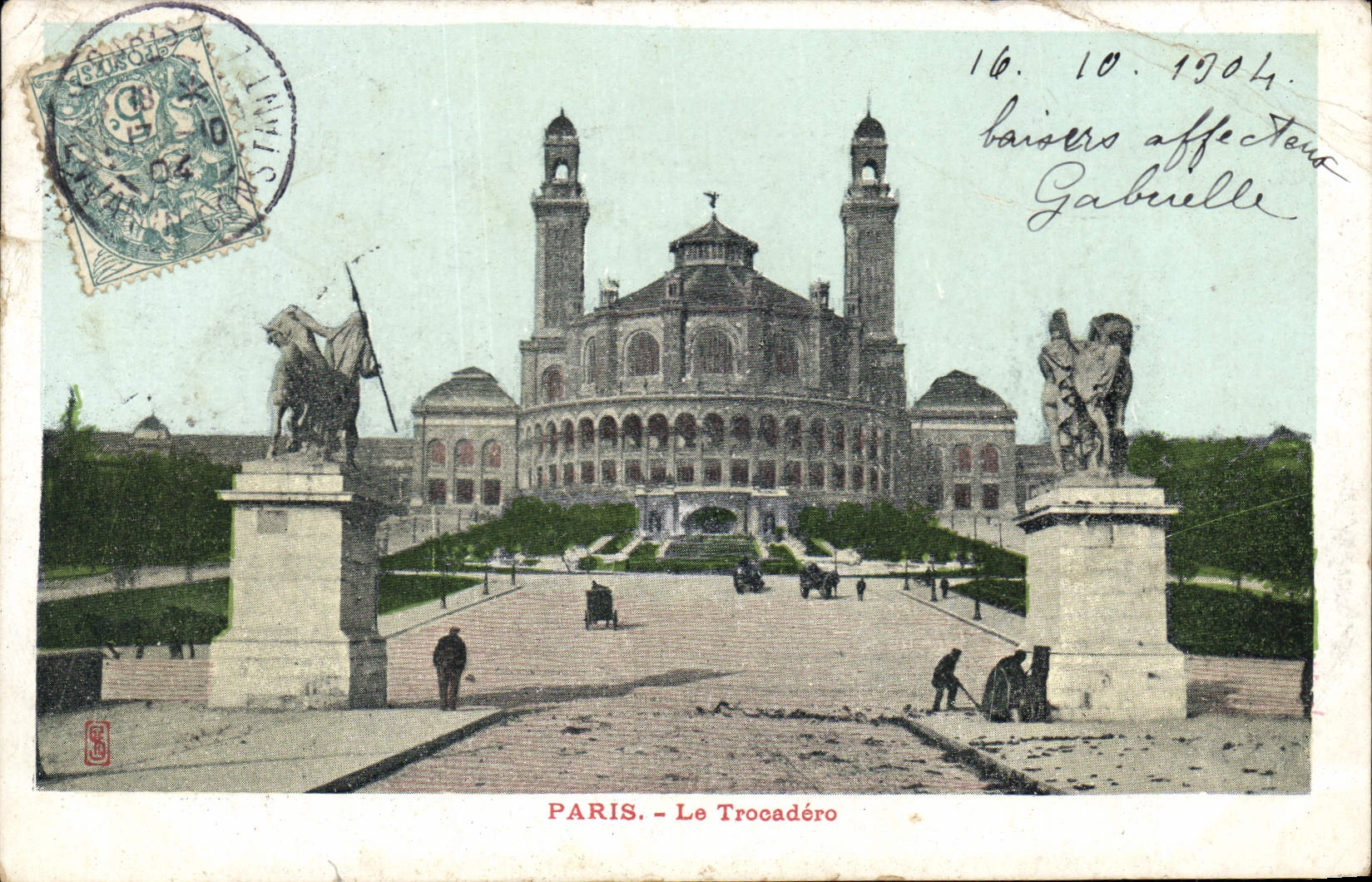 CPA Paris Le Trocadero