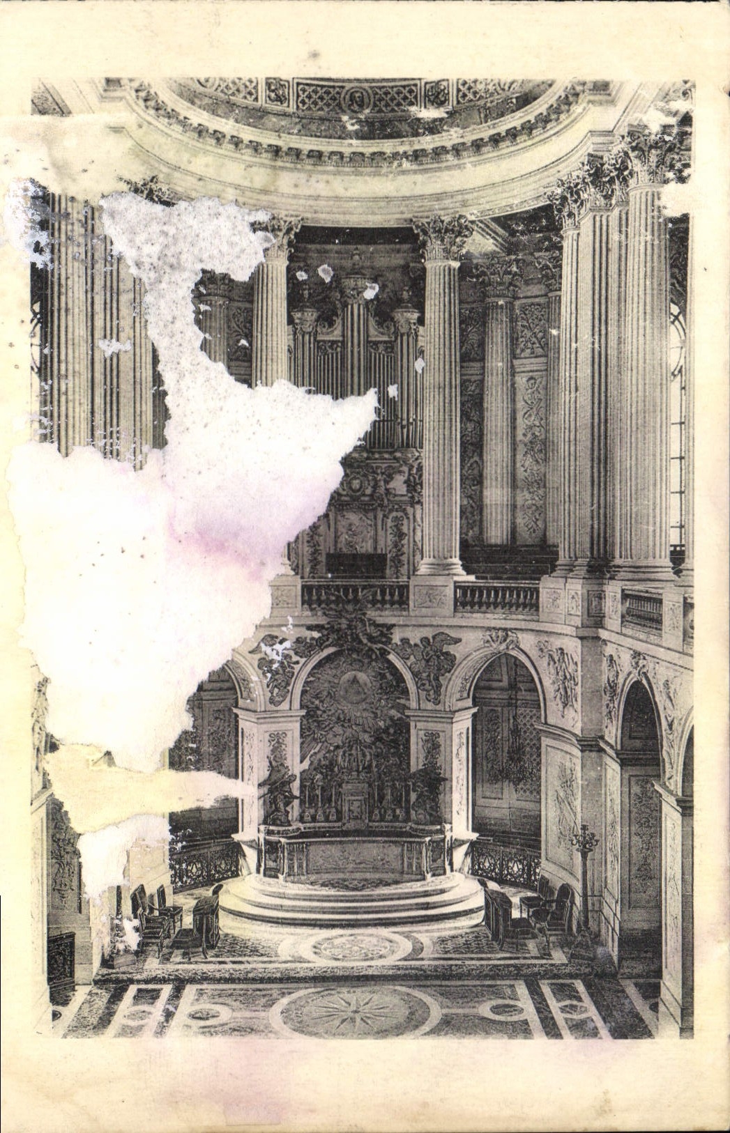 CPA Chateau de Versailles La Chapelle 