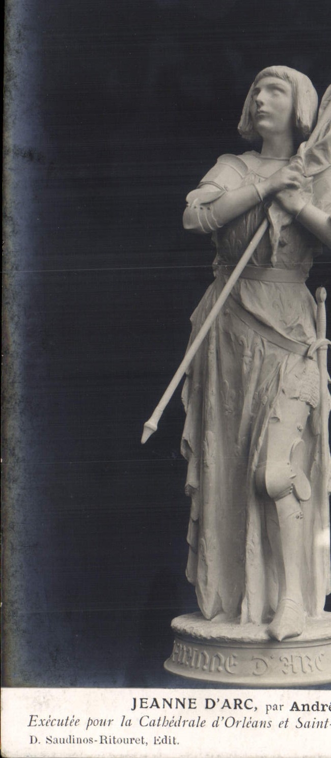 CPA Jeanne d'Arc Executee pour la Cathedrale d'Orleans