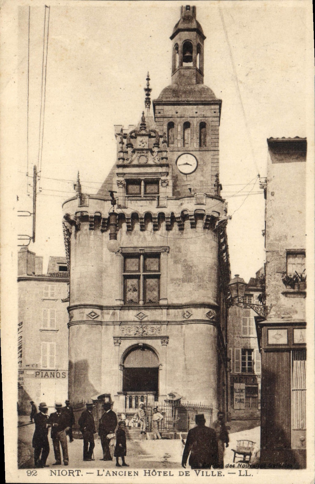 CPA Niort L'Ancien Hotel De Ville 