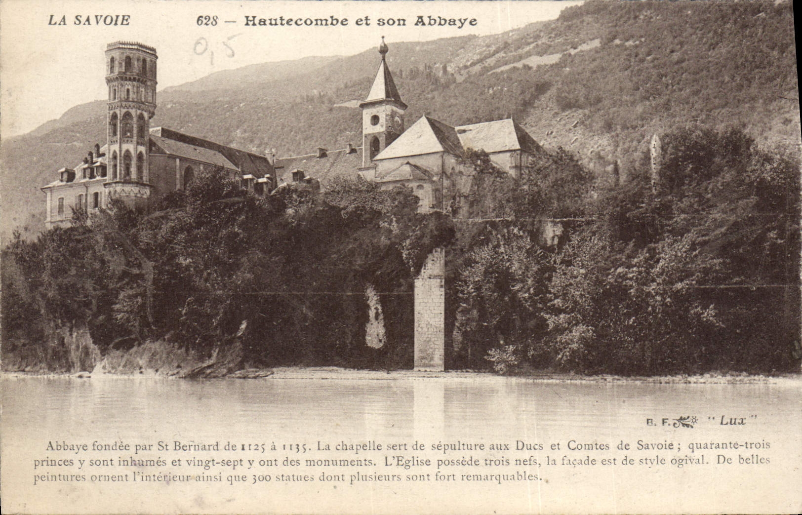 CPA La Savoie Hautecombe et son Abbaye 